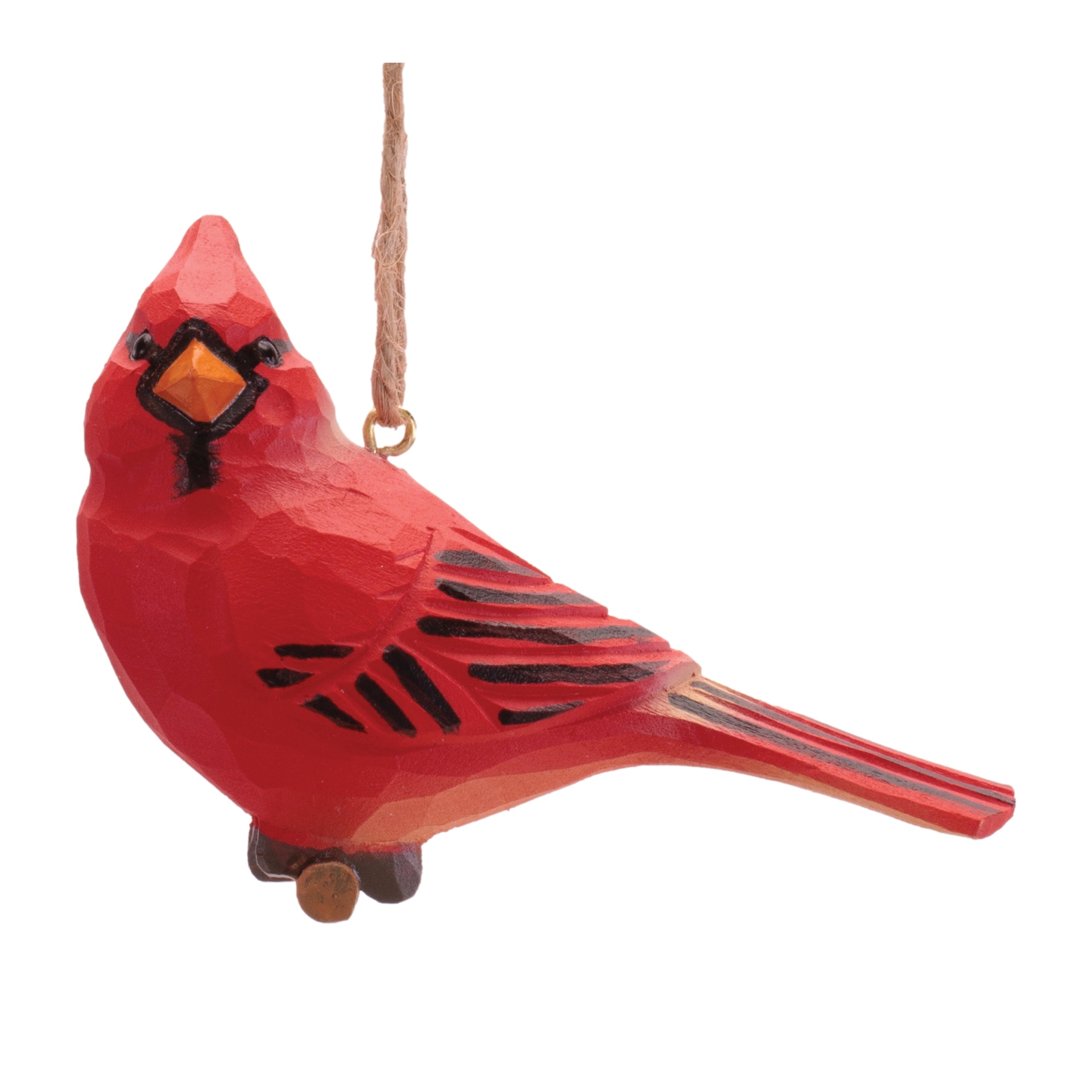 Cardinal Ornament 2.5”H Resin
