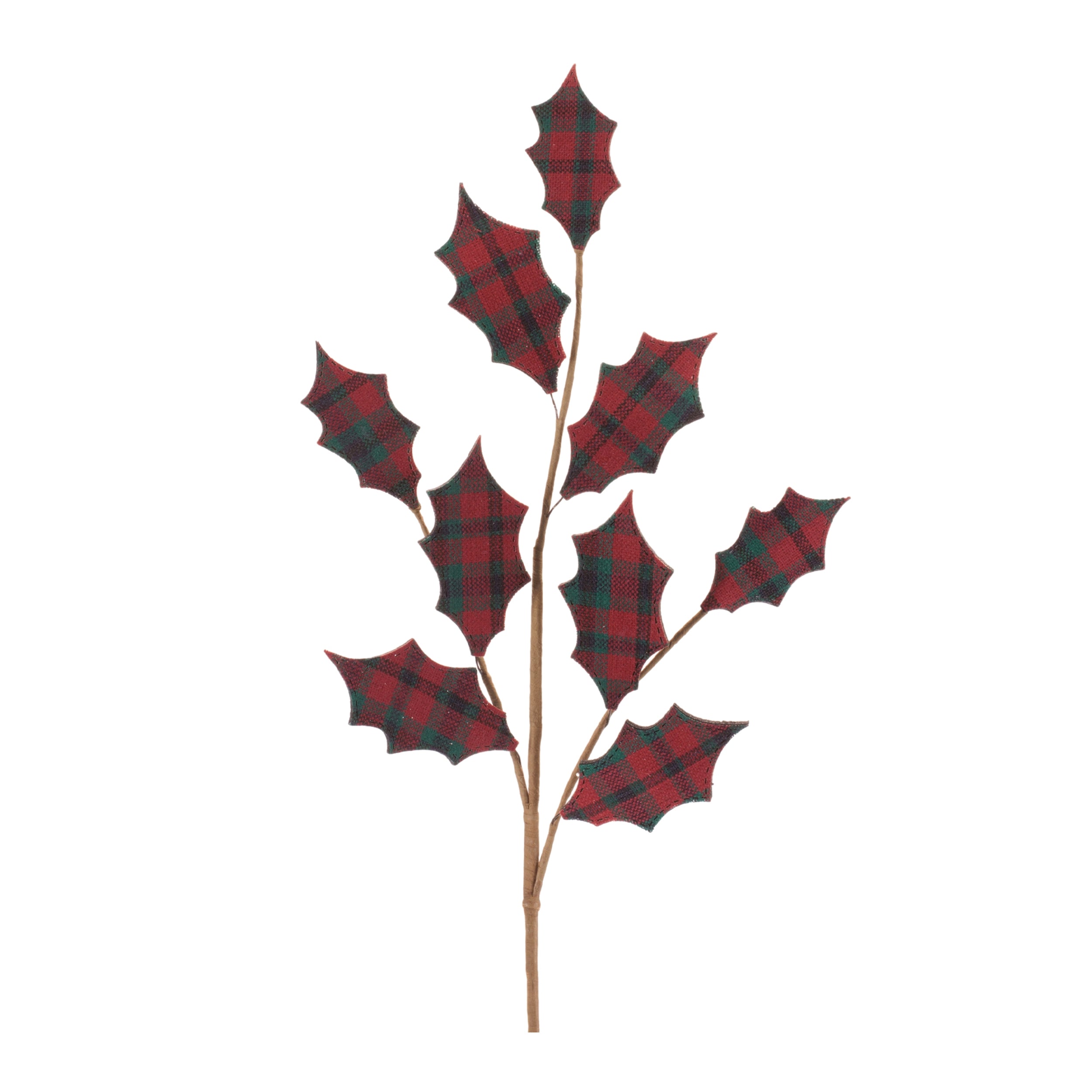 Holly Spray 28”H Polyester