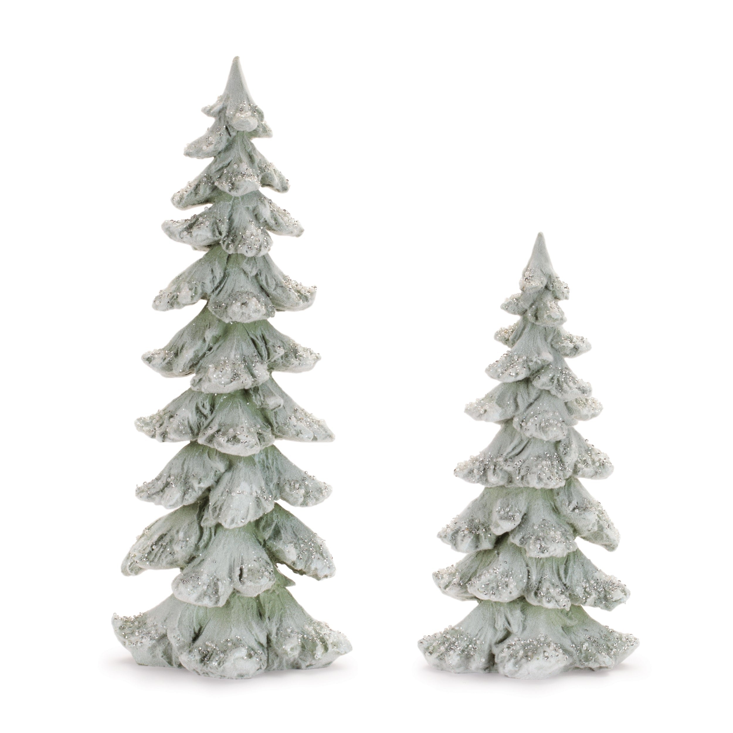 Tree (Set of 2) 13.25"H, 18"H Resin