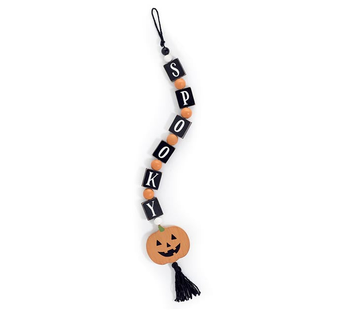 Spooky Halloween Decor Beads