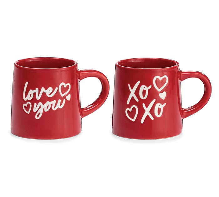 LOVE YOU, XOXO CAFE STYLE MUG