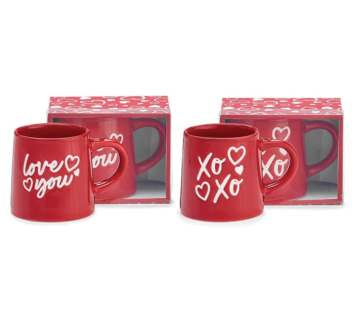 LOVE YOU, XOXO CAFE STYLE MUG