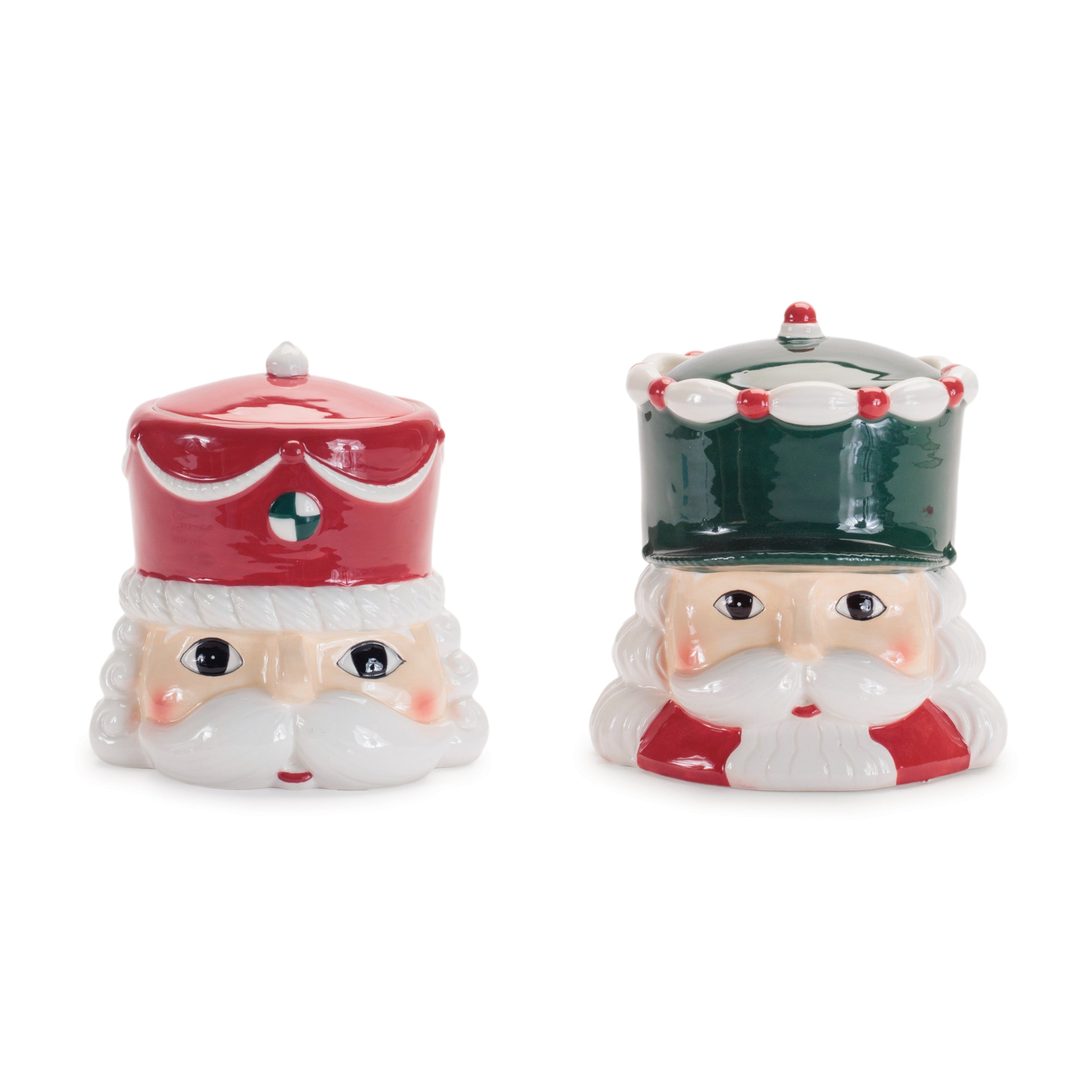 Nutcracker Container (2 set of) 6”H Ceramic