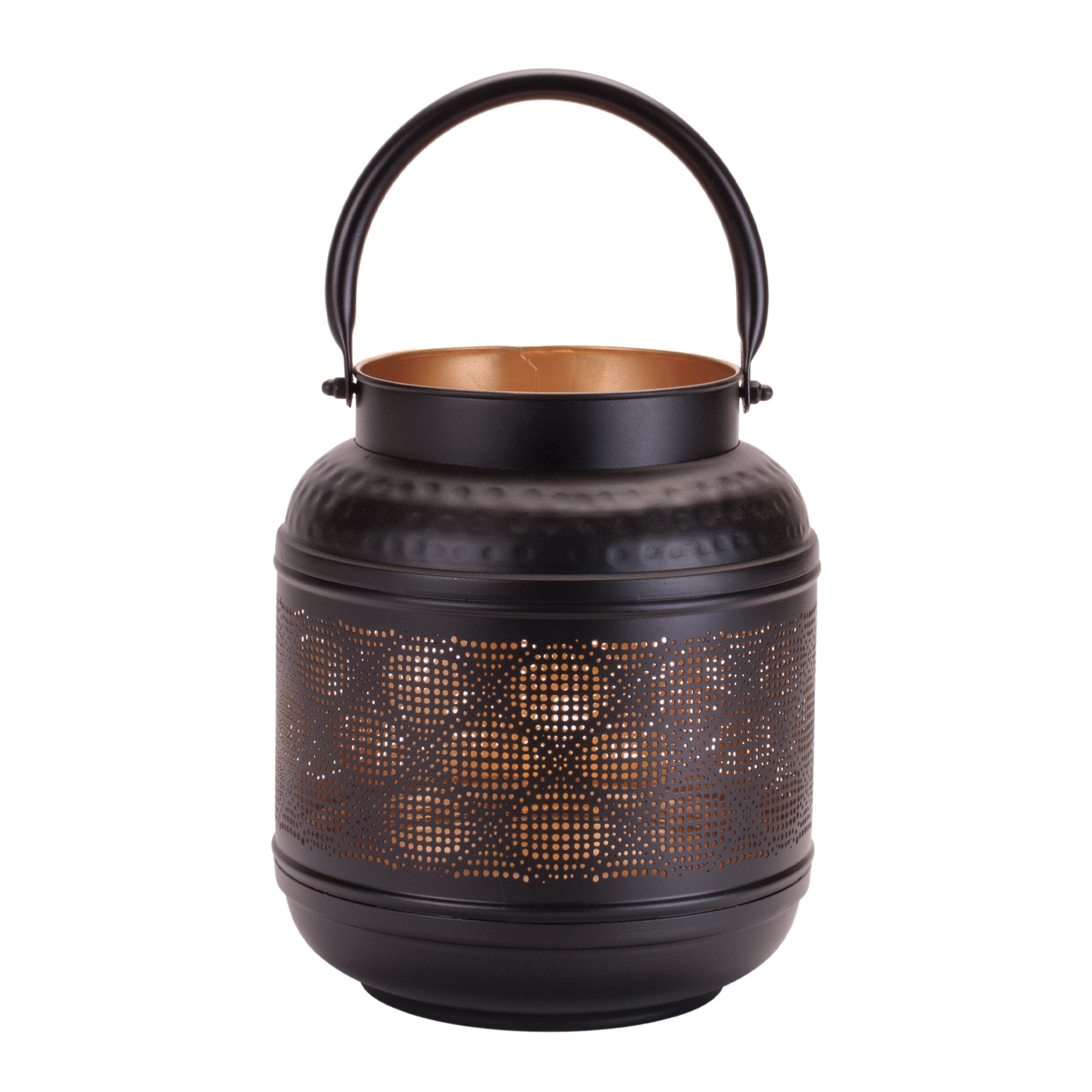 Lantern 9.25”H Iron