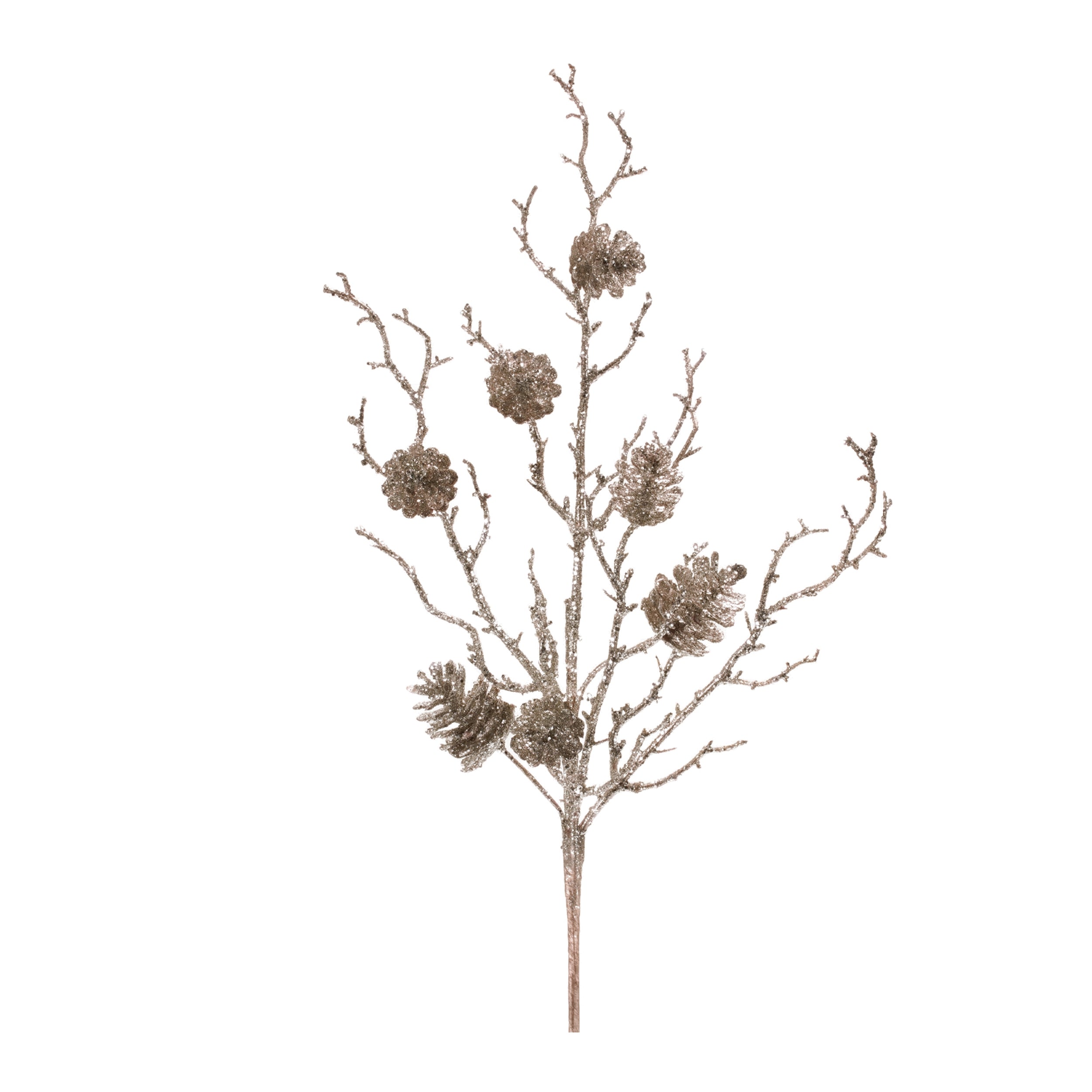 Pine Cone and Twig Spray 20”H