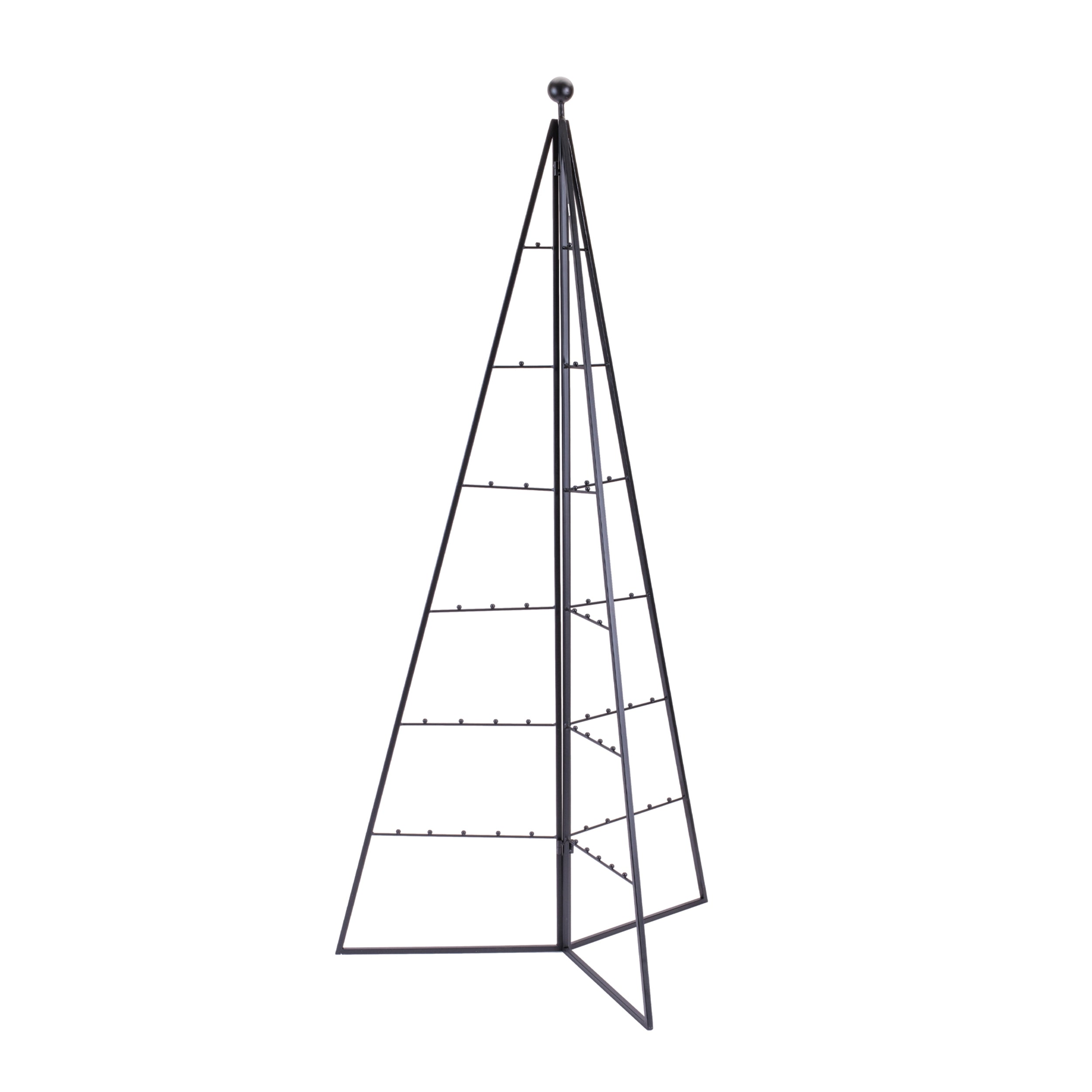 Tree Form Ornament Holder 5'H Iron