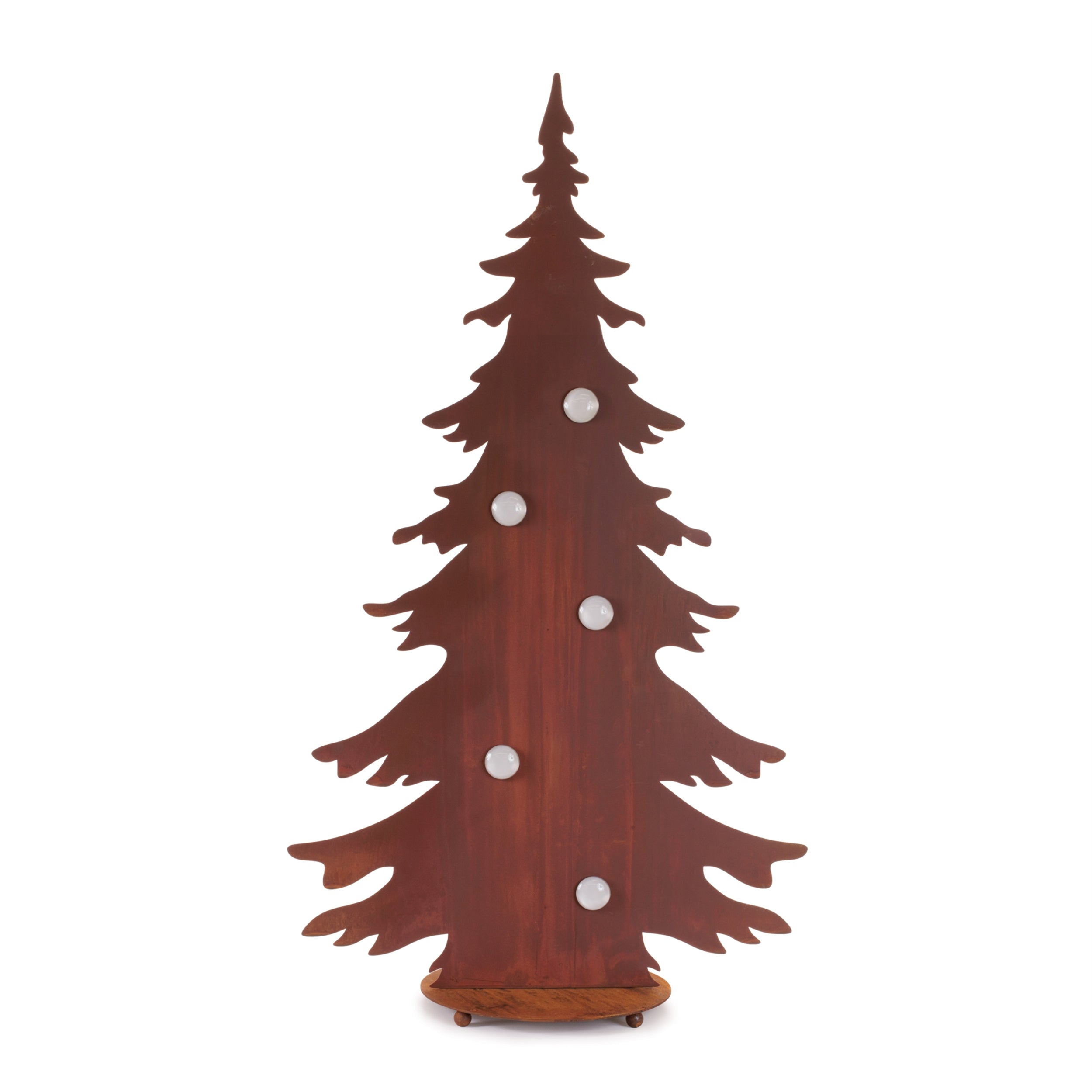 Tree w/ 5 Magnets 40”H Iron