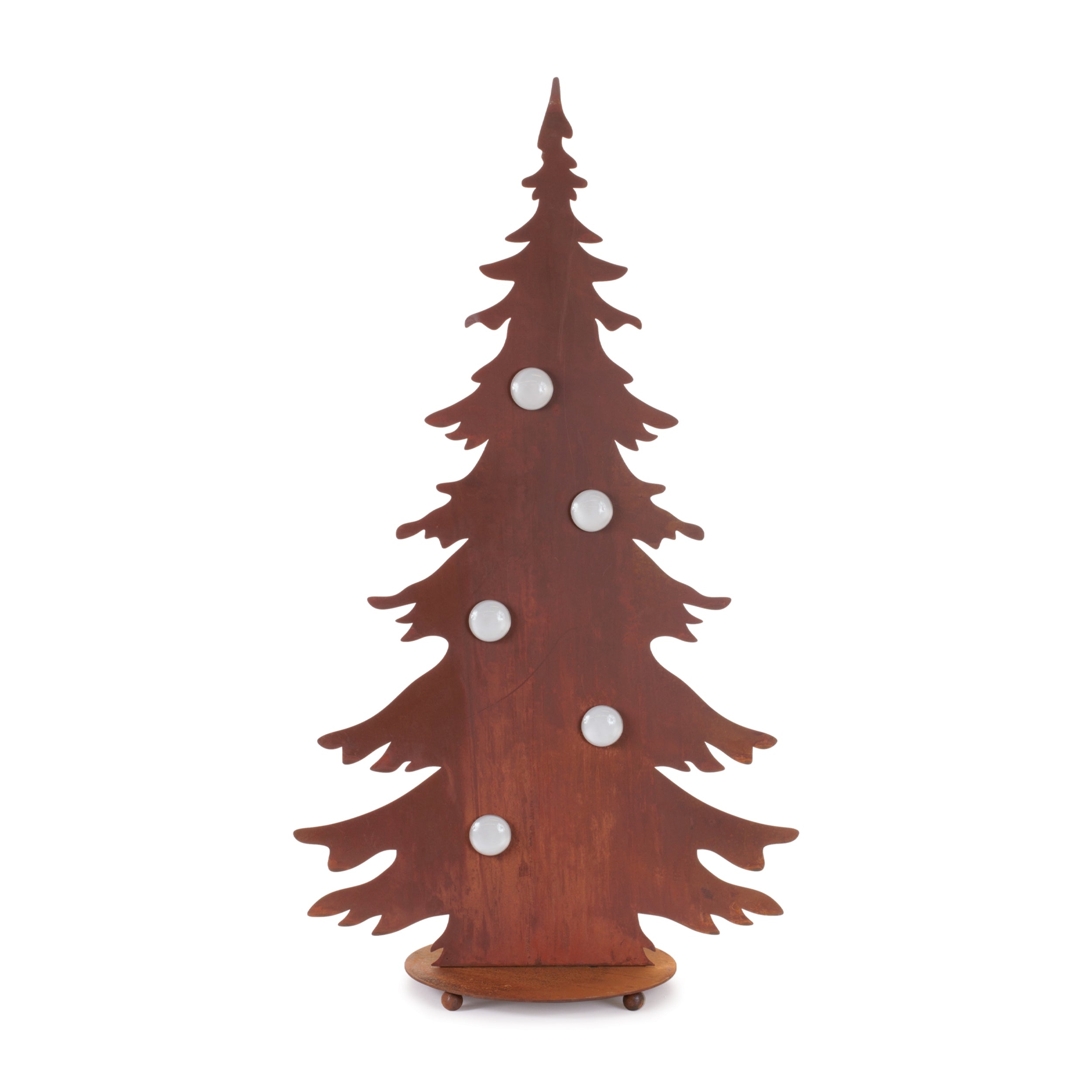 Tree w/5 Magnets 33”H Iron