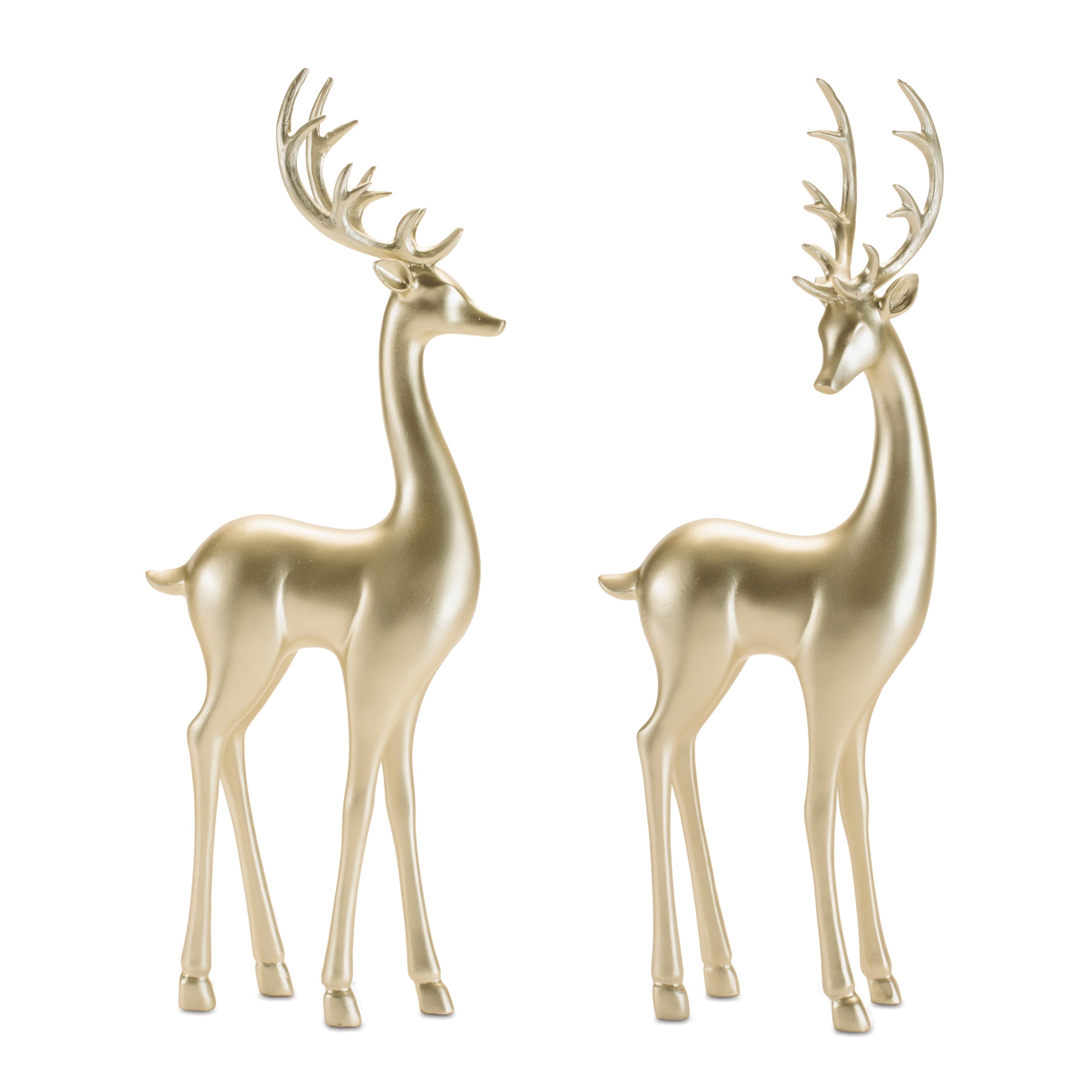 Deer (2 set of) 16”H Resin