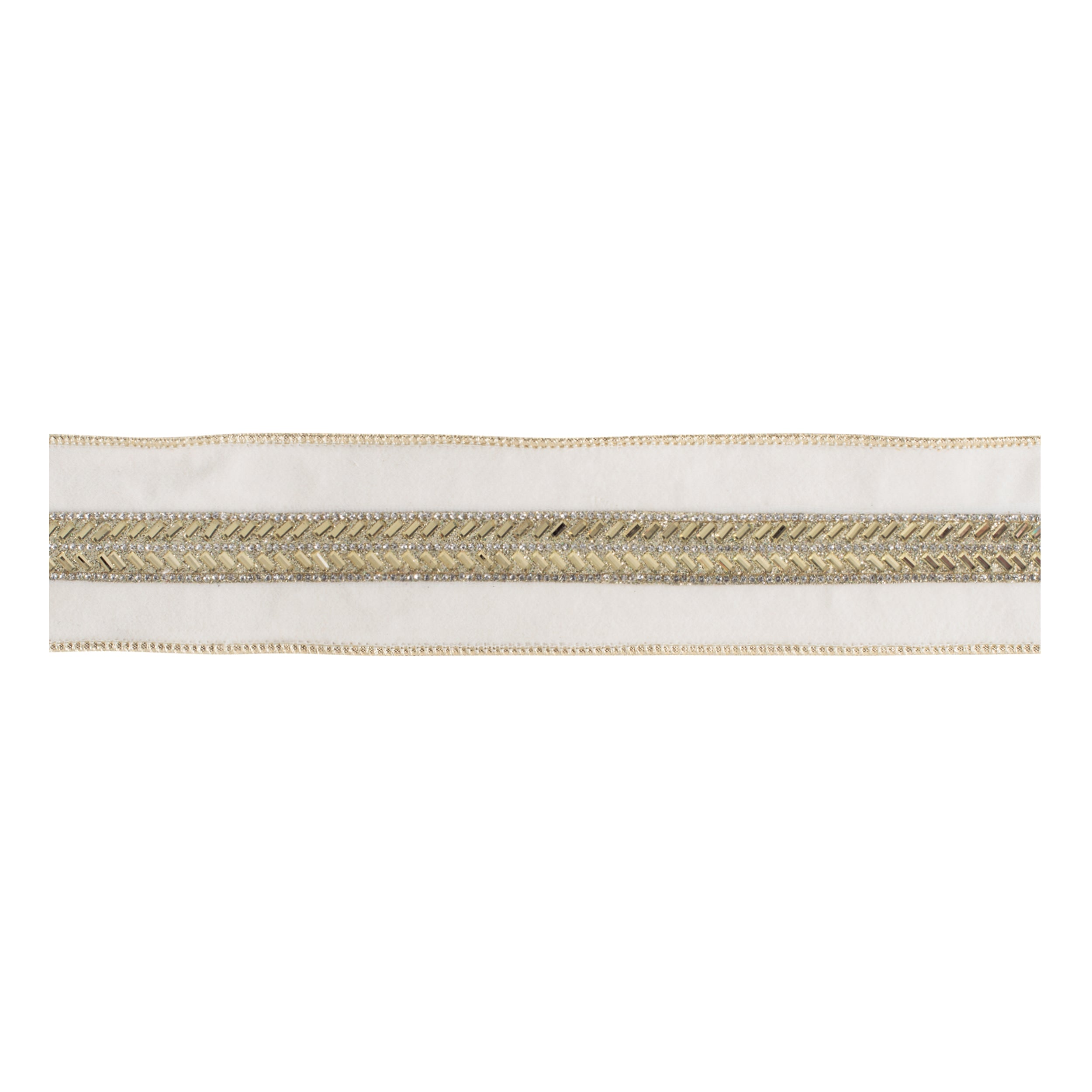 2.5” x 5 Yds. Wired Polyester