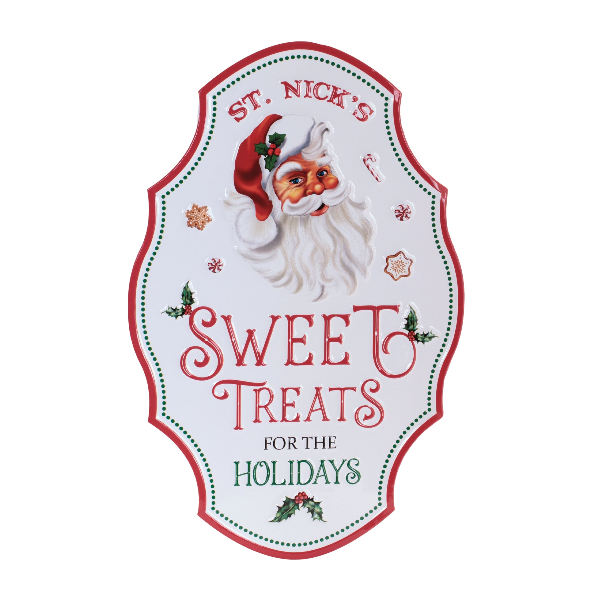 Sweet Treats Plaque 19.75”H Iron