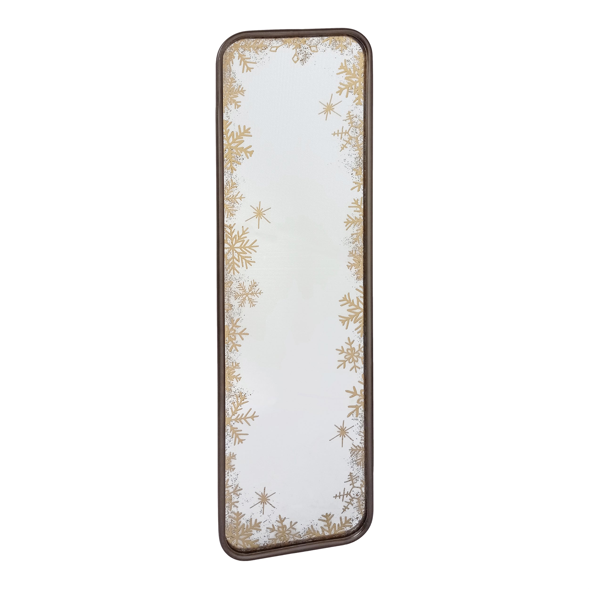 Mirror 10"L x 36"H Metal/Glass/MDF