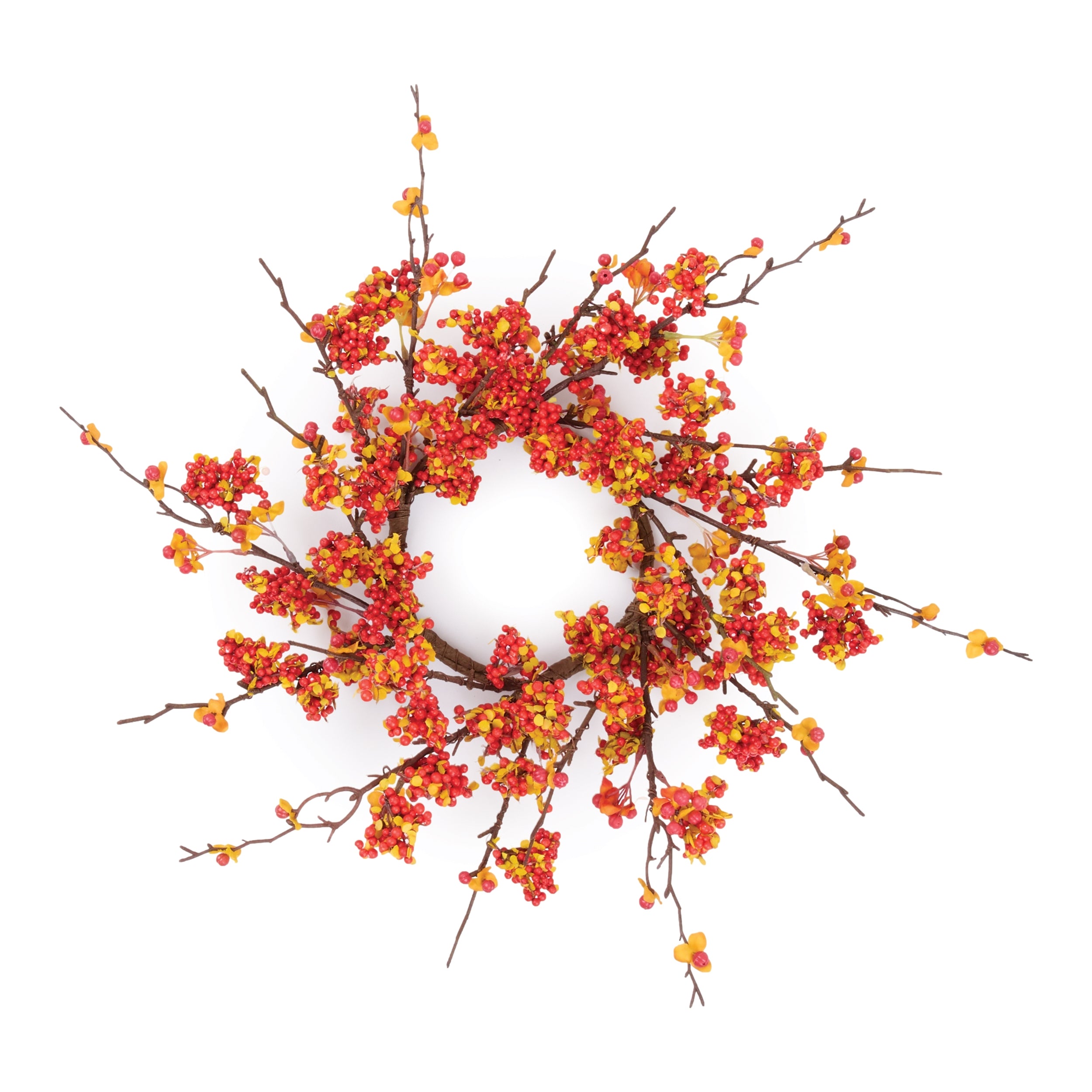 Bittersweet Candle Ring 16”D Styrofoam