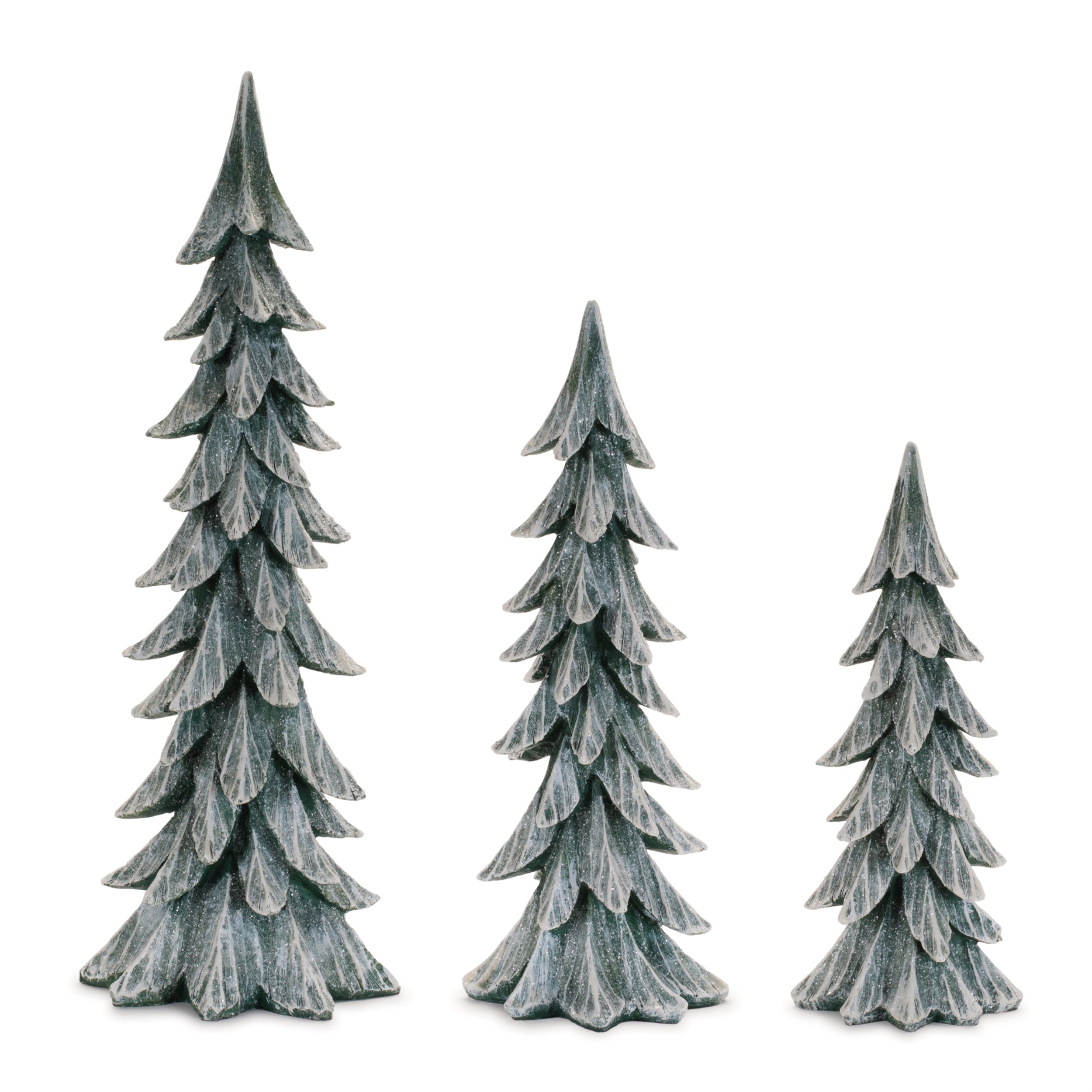 Tree (Set of 3) 14.25"H, 17.5"H, 23.25"H Resin
