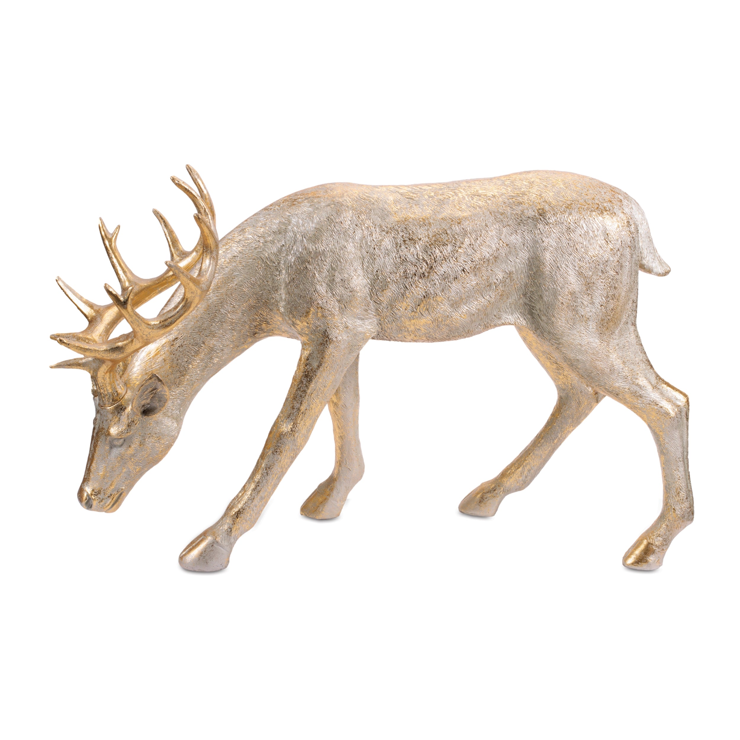 Deer 44"L x 28"H Resin