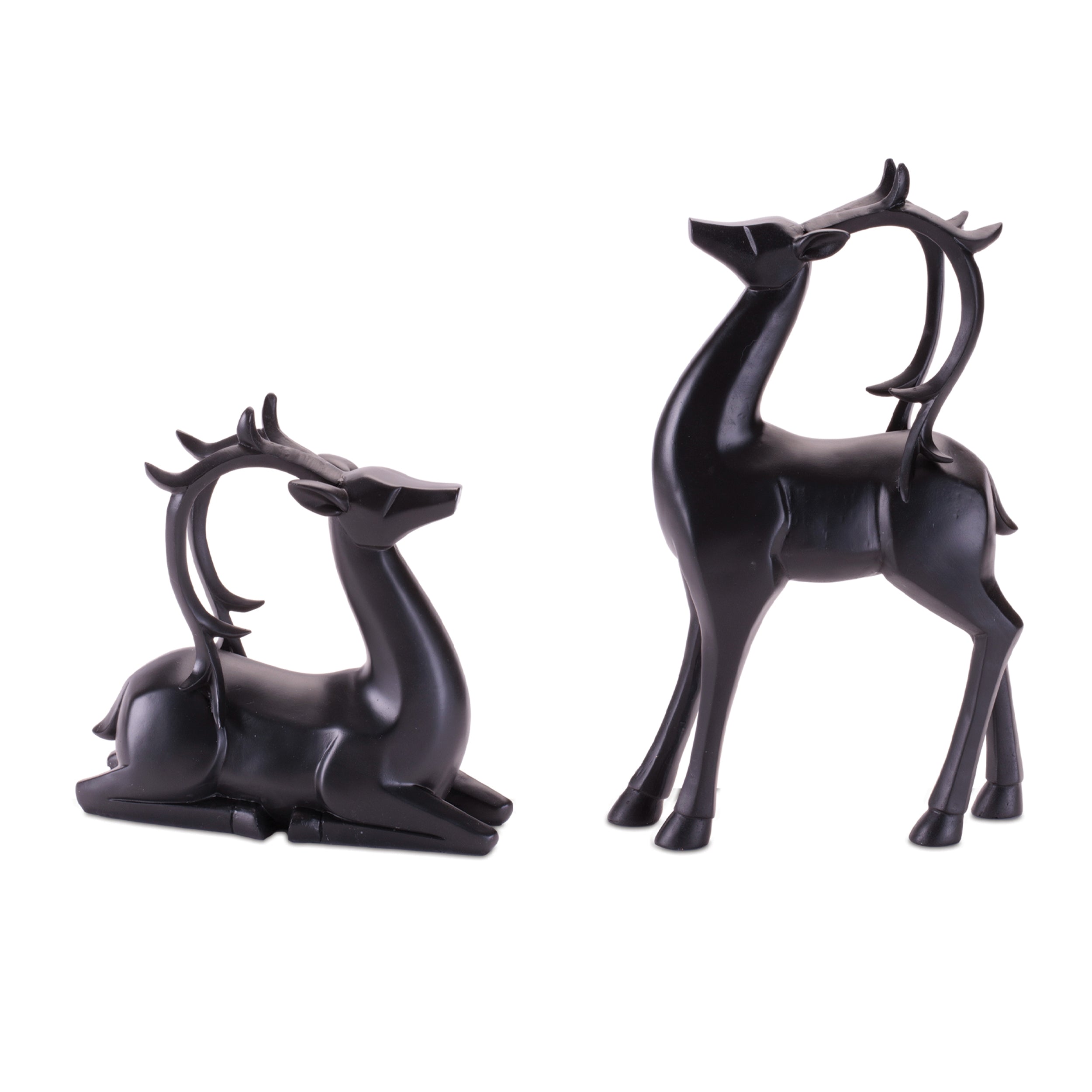 Deer (2 set of) 10.5"H, 16"H Resin