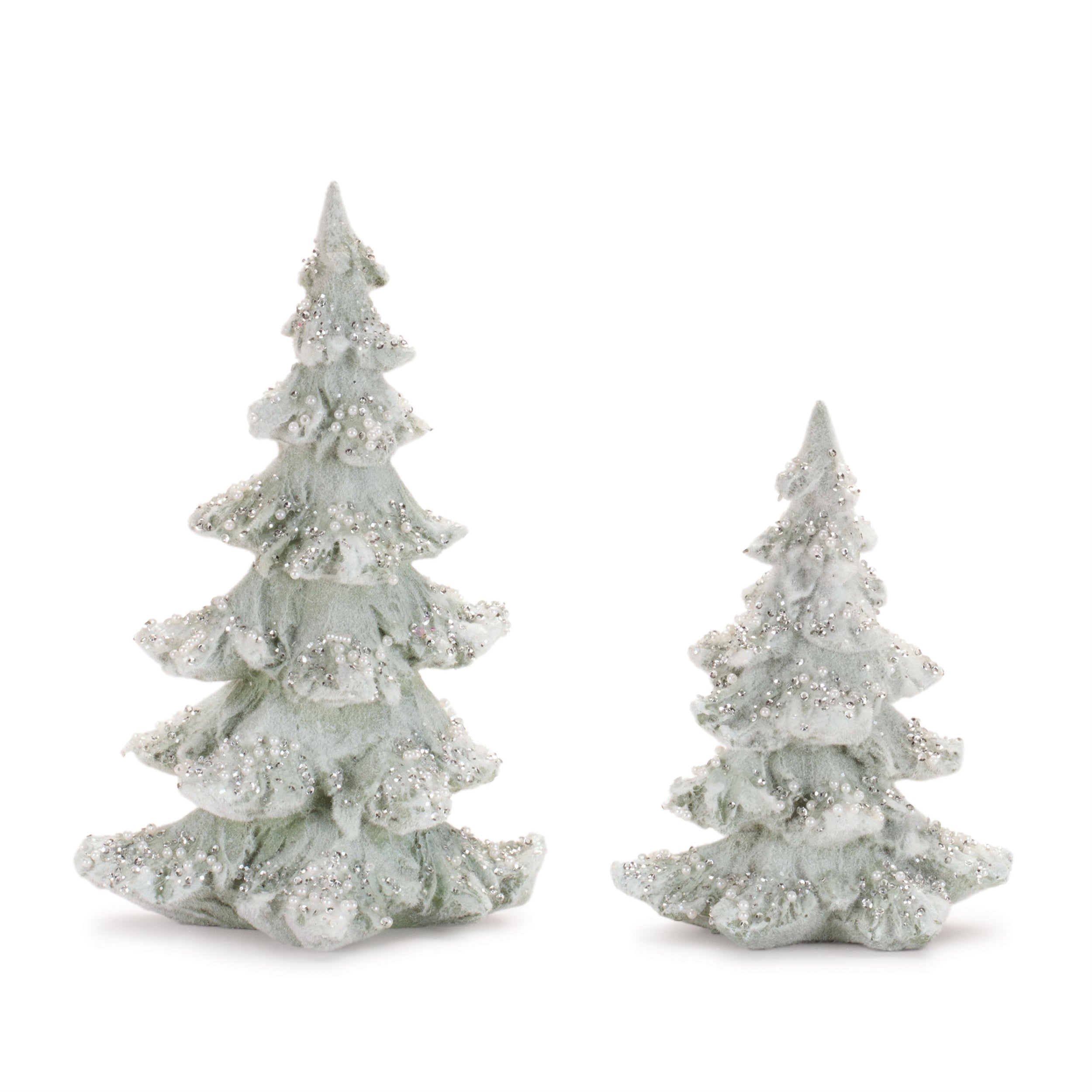 Tree (Set of 2) 6"H, 8.5"H Resin