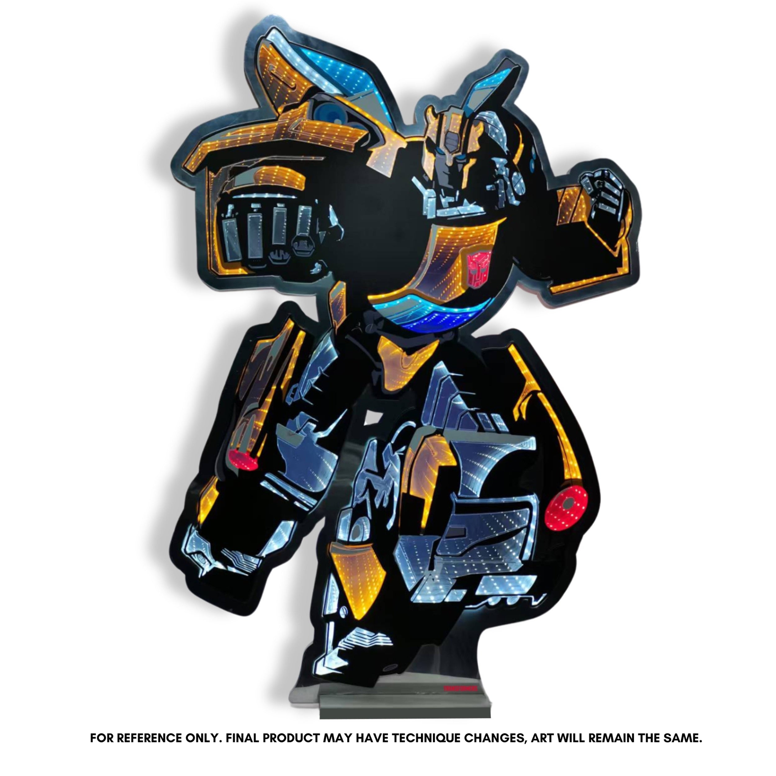 Transformers Bumblebee Ekkolight 36”H Acrylic UL Plug