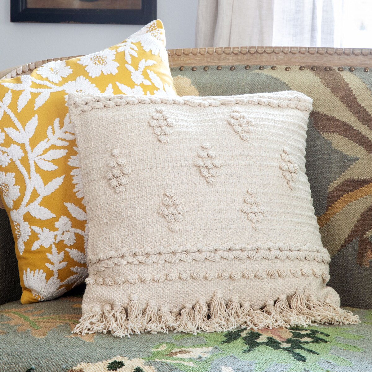 Diamond Pattern Pillow