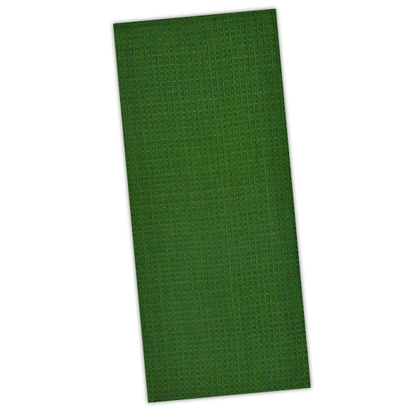 Vineyard Green Waffle Dishtowel