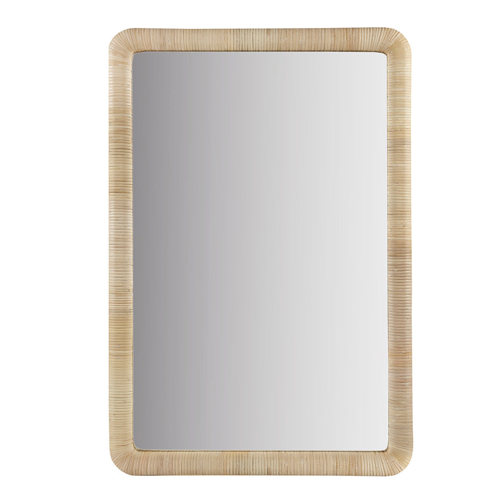 Nova Arched Wood Wall Mirror