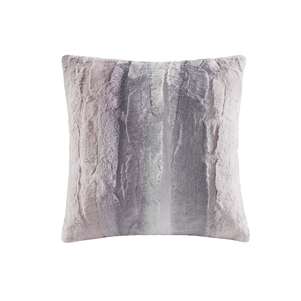 Zuri Faux Fur Square Pillow