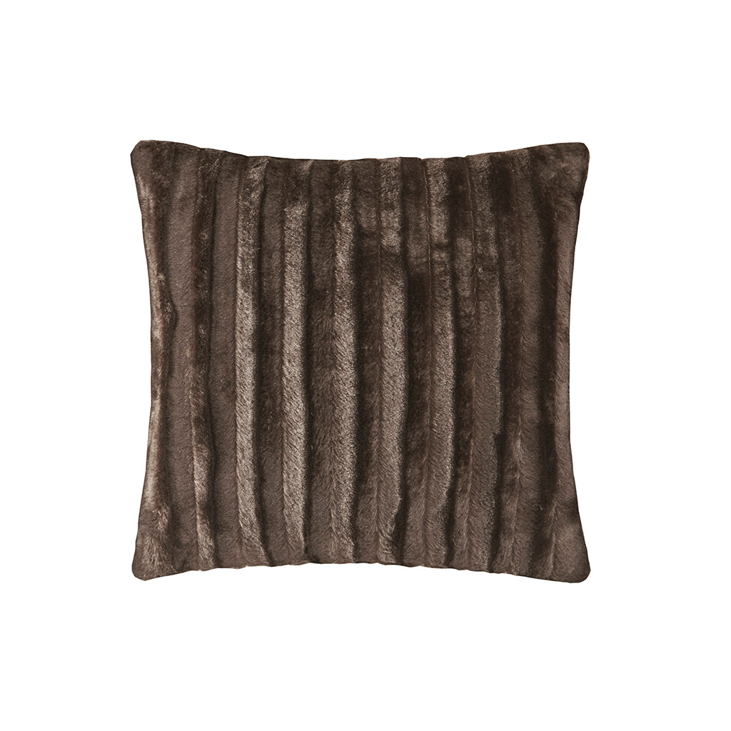 Duke Faux Fur Square Pillow