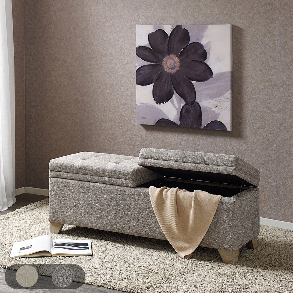 Ashcroft Upholstered Accent Bench