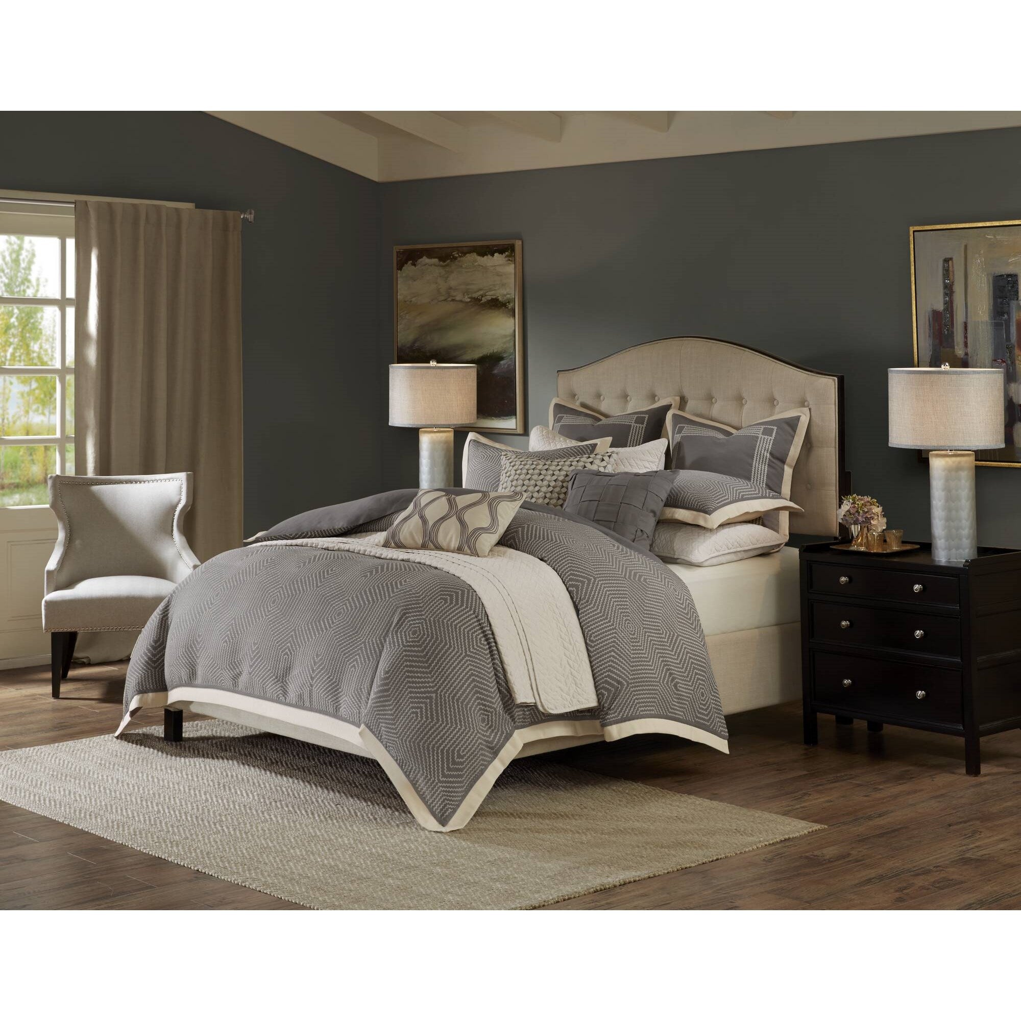 Shades of Grey Comforter Set