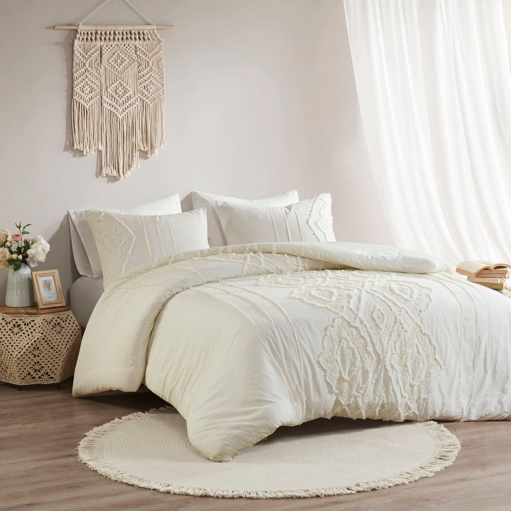 Margot 3 Piece Cotton Comforter Set