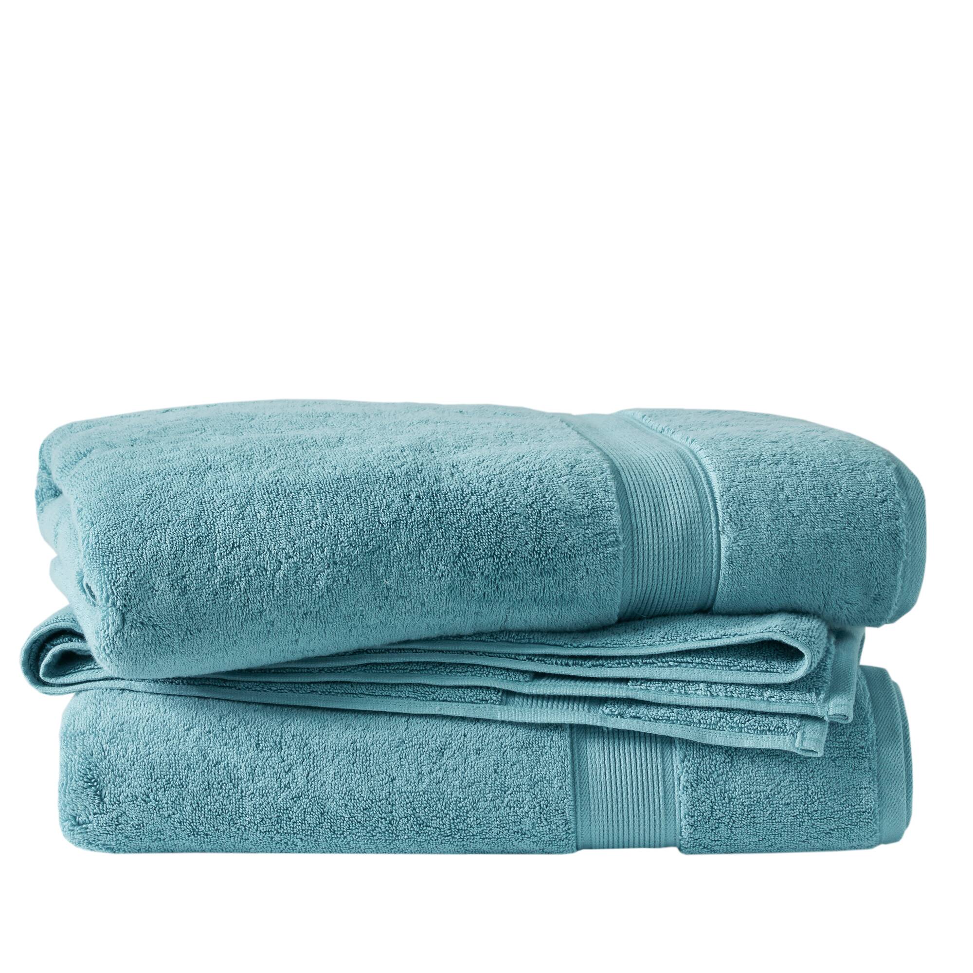 800gsm 100% Cotton Bath Sheet Antimicrobial 2 Piece Set