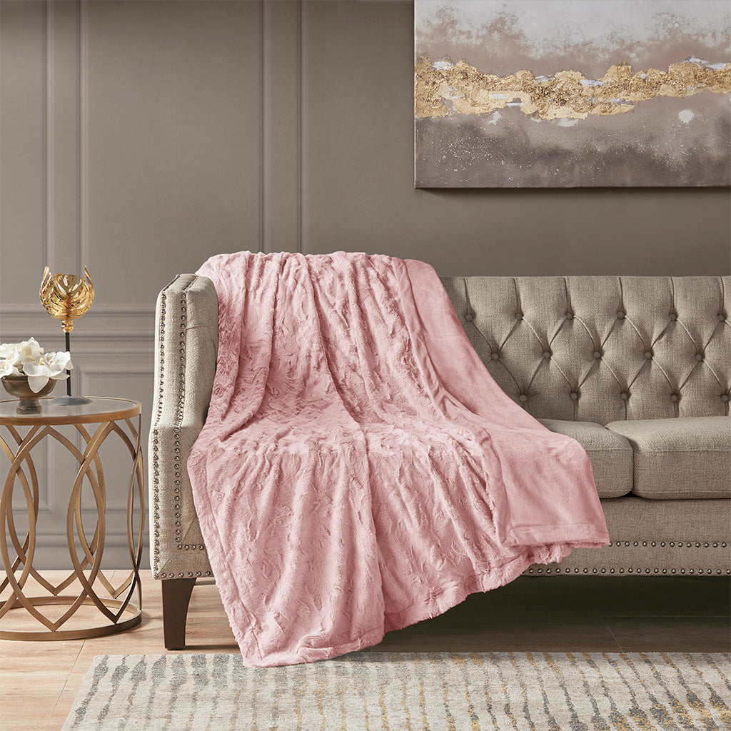 Zuri Oversized Faux Fur Throw