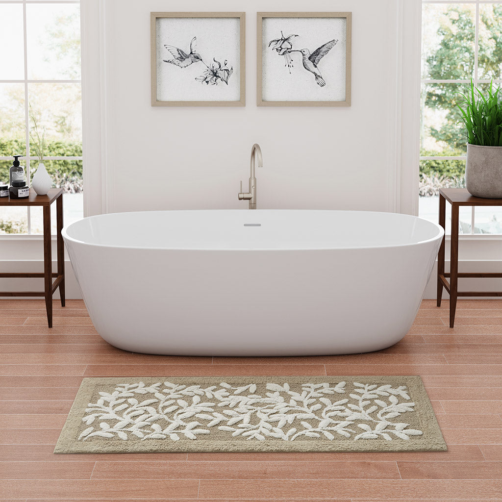 Serene Cotton Tufted Bath Rug
