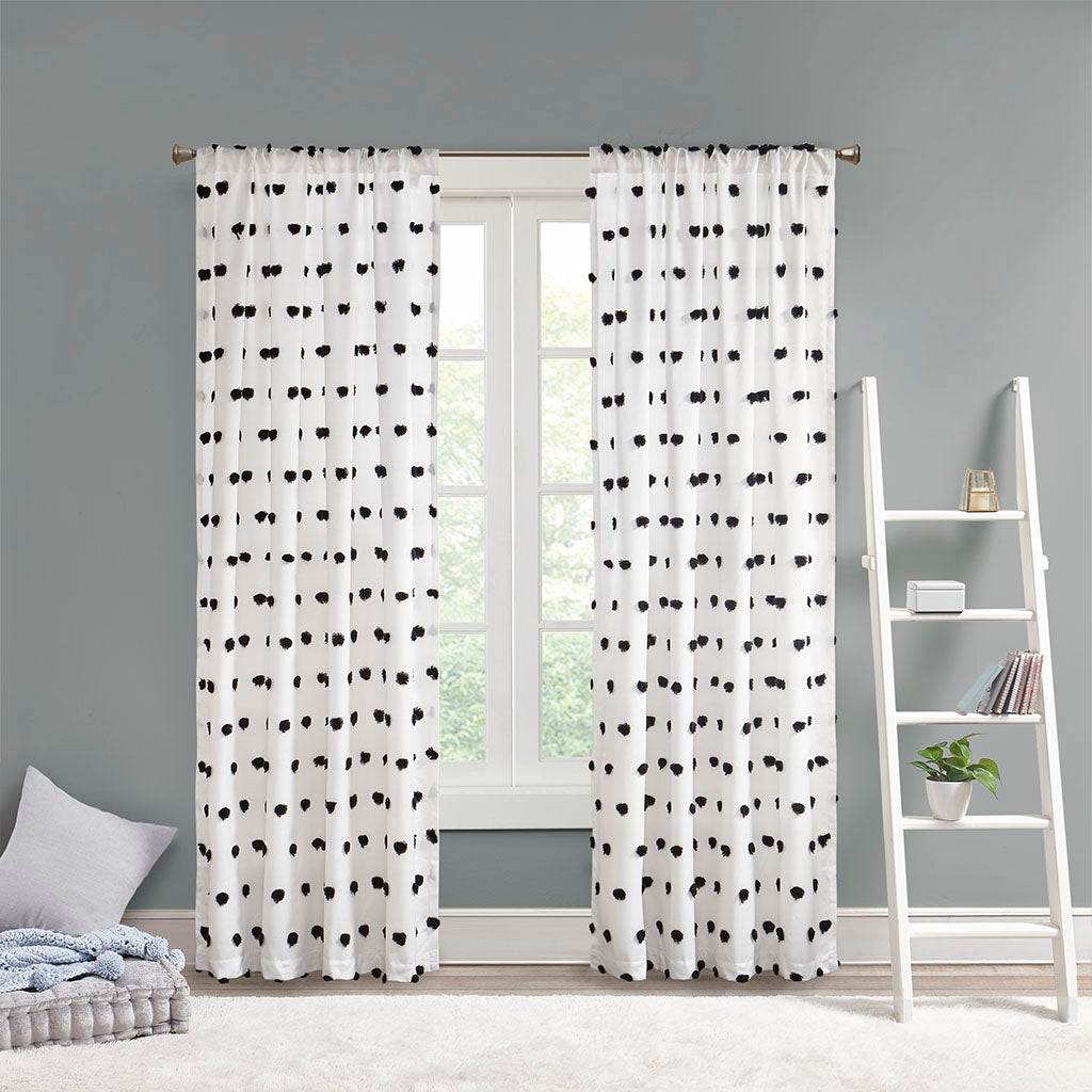 Sophie Pom Pom Embellished Curtain Panel