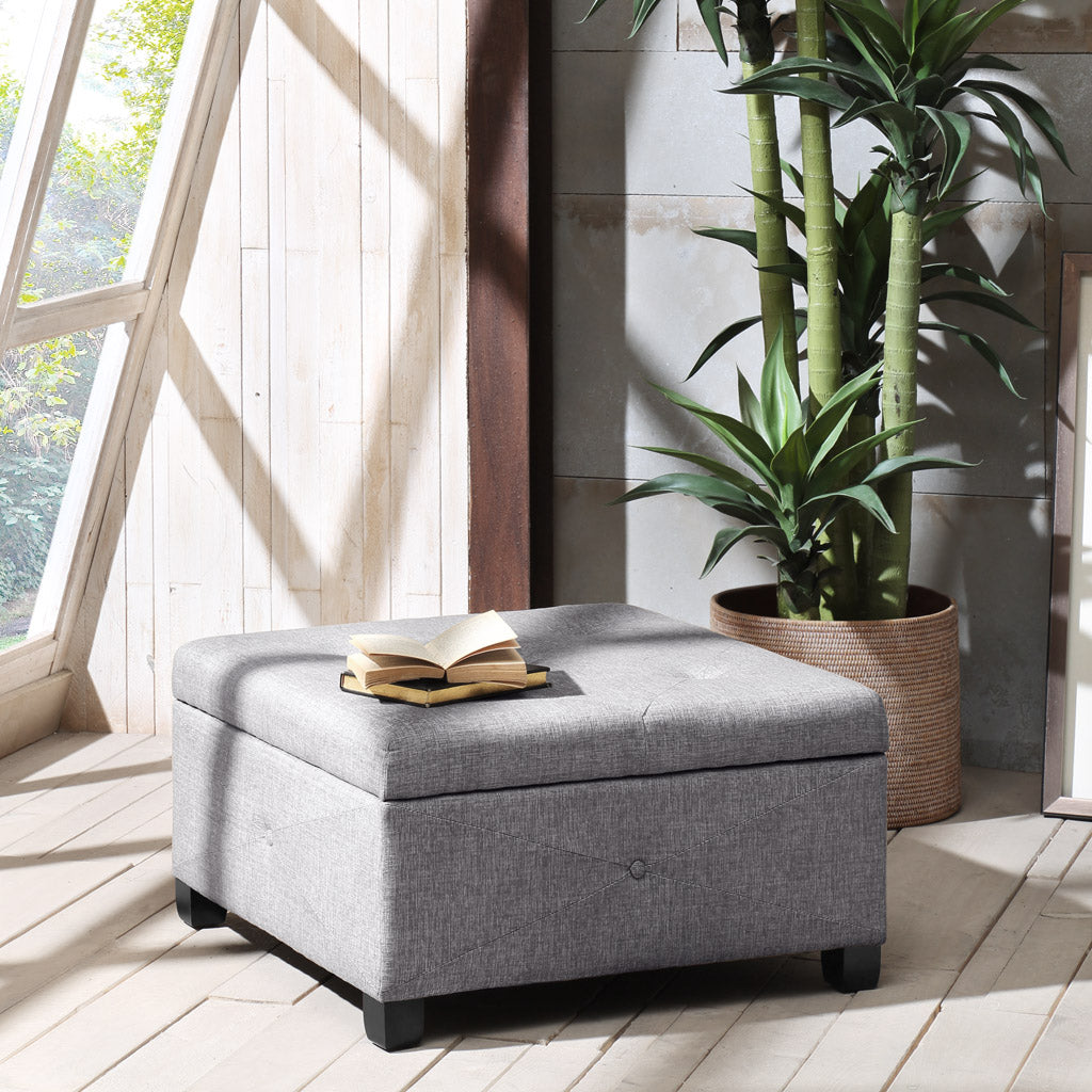 Aspen Soft Close Storage Ottoman