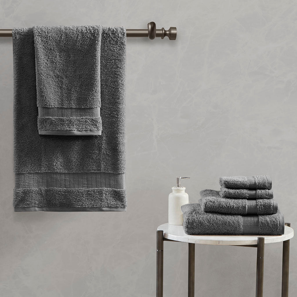 Luce 1000gsm 100% Cotton 6 Piece Towel Set