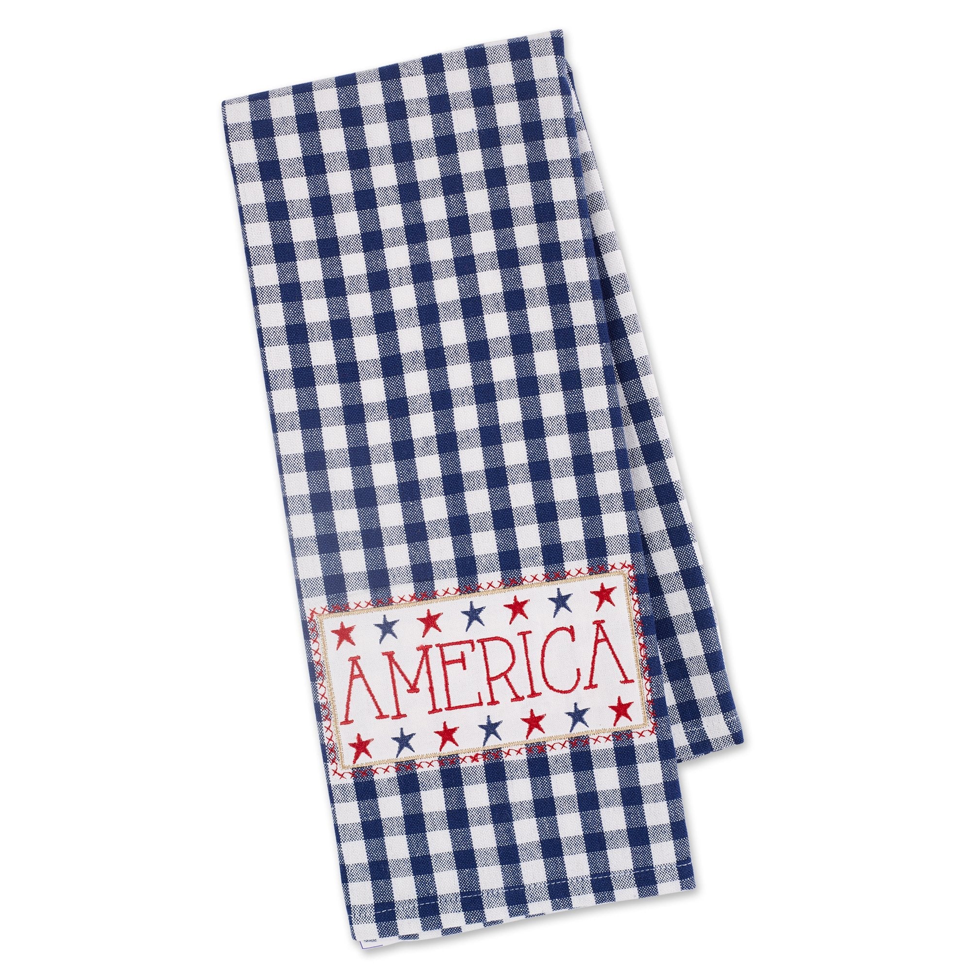 Americana Embellished Towel
