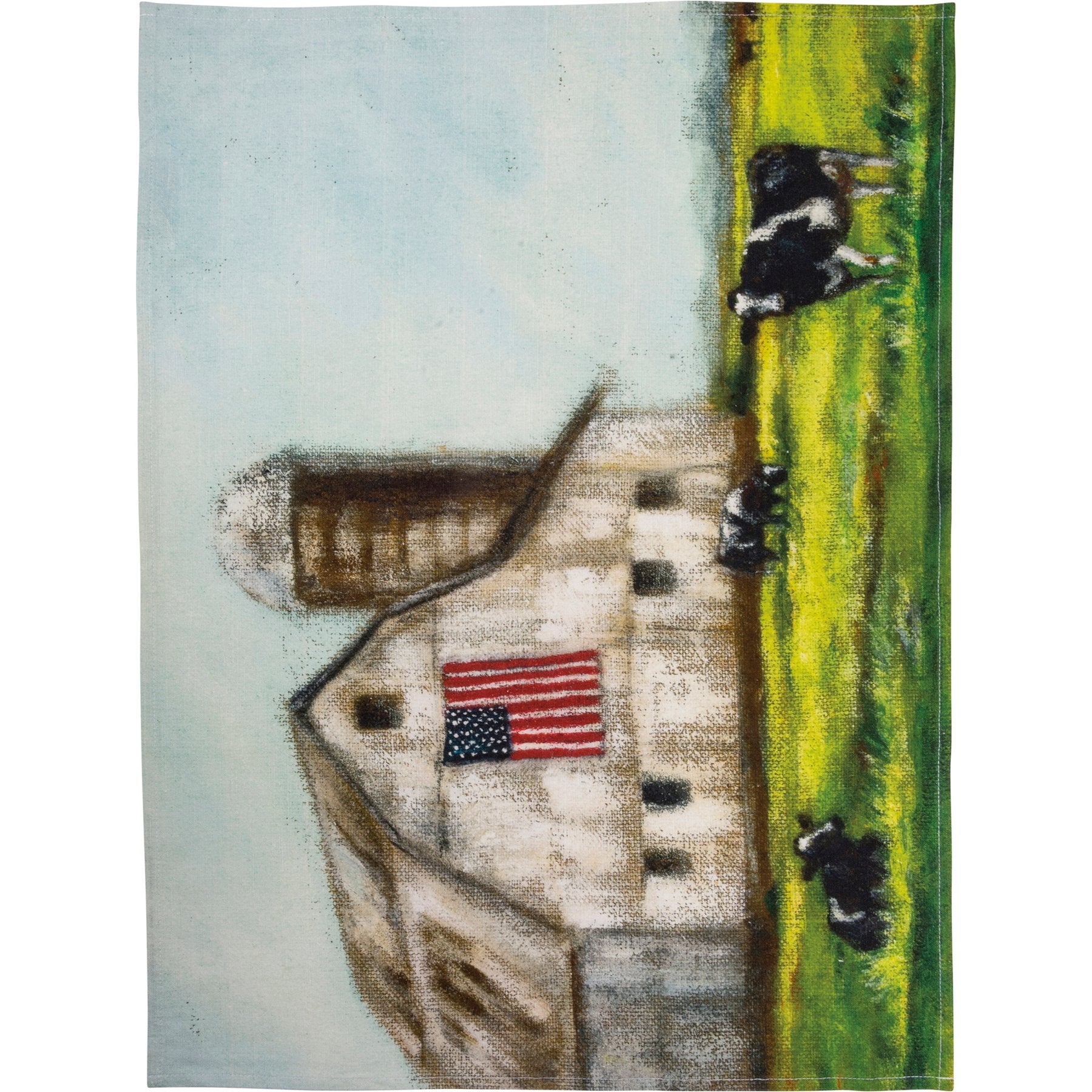 Boutique Art Towel - Farm & Flag