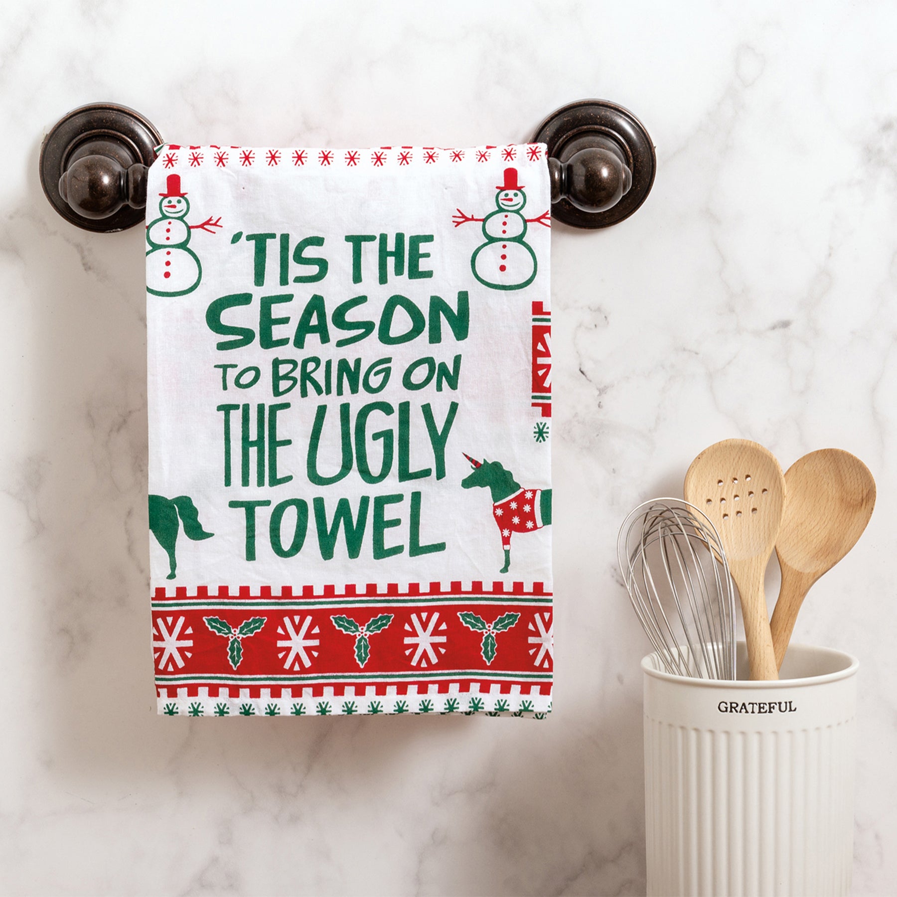 Ugly Holiday Towel