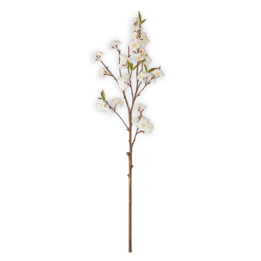 Cherry Blossom Spray - 18" White
