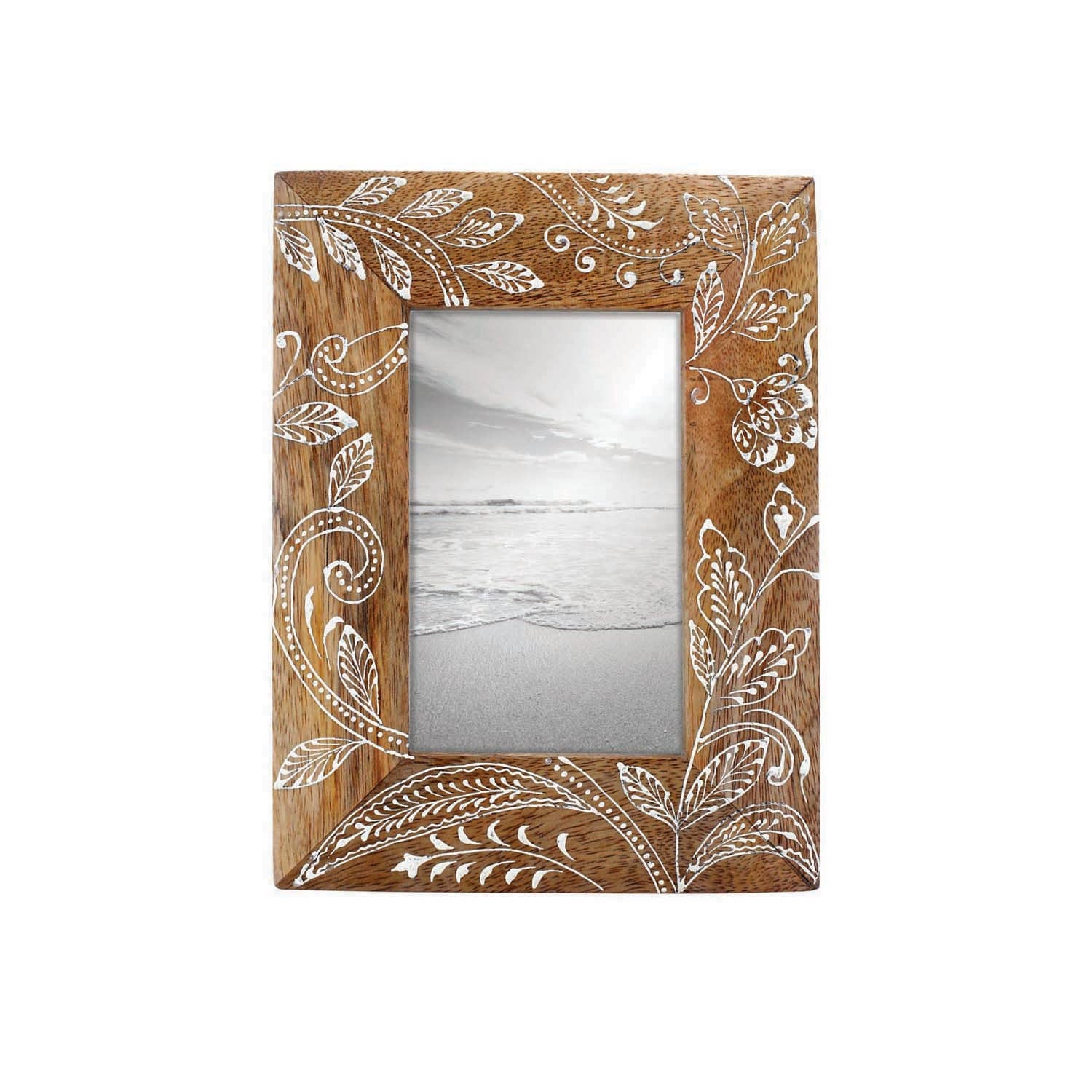 Henna Floral Picture Frame