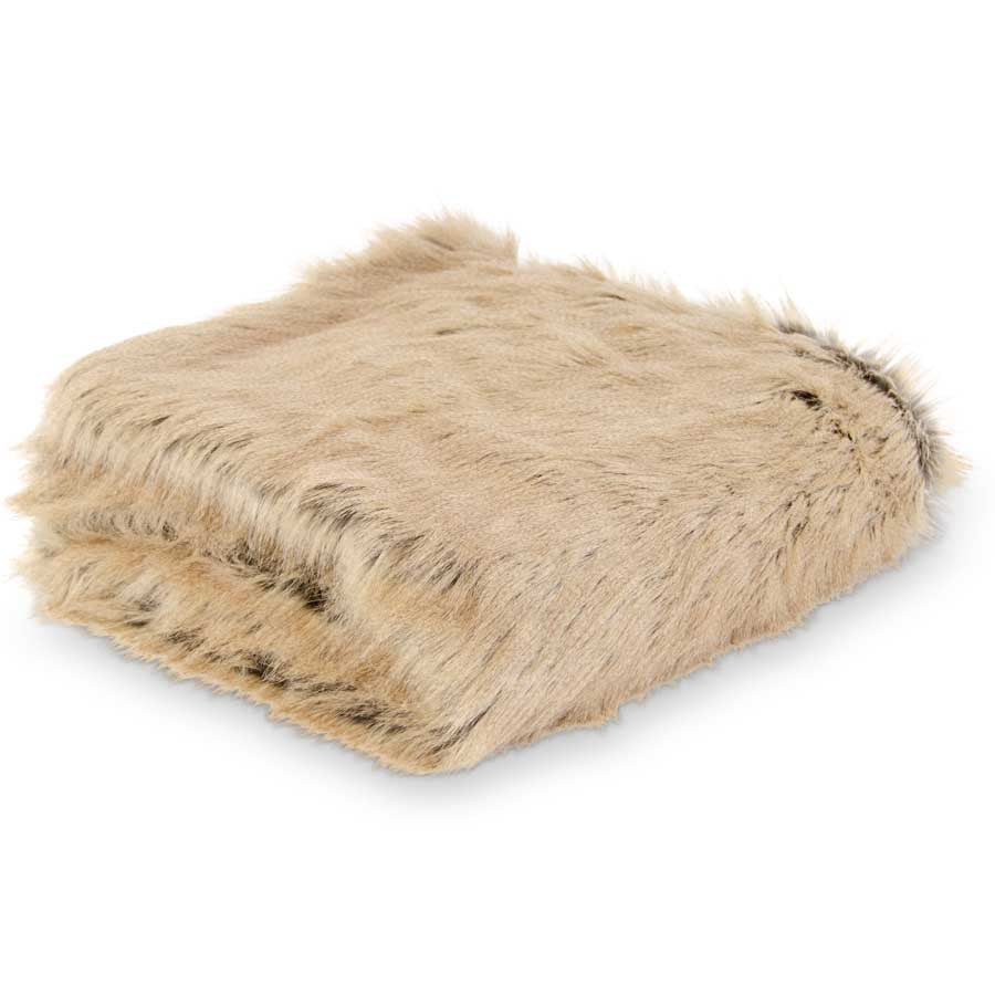 Faux Fur Throw