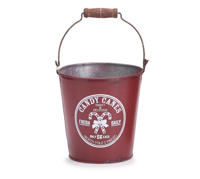 Candy Cane Pail (S)