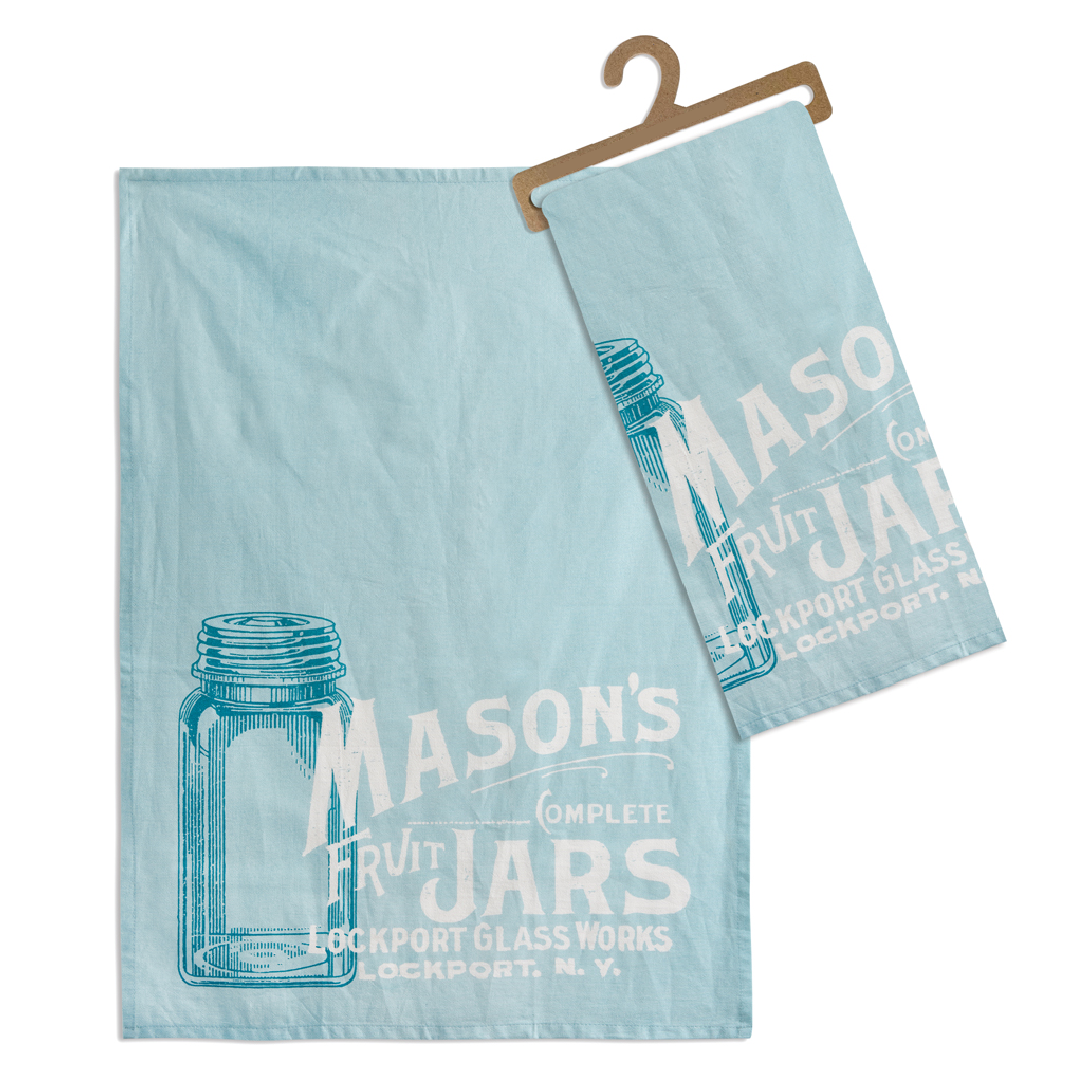 Mason Jar Tea Towel