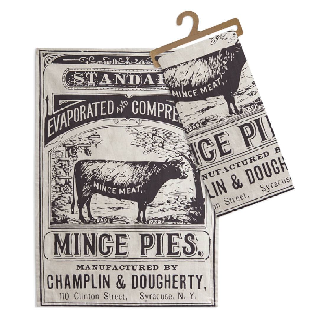 Mince Pies Tea Towel