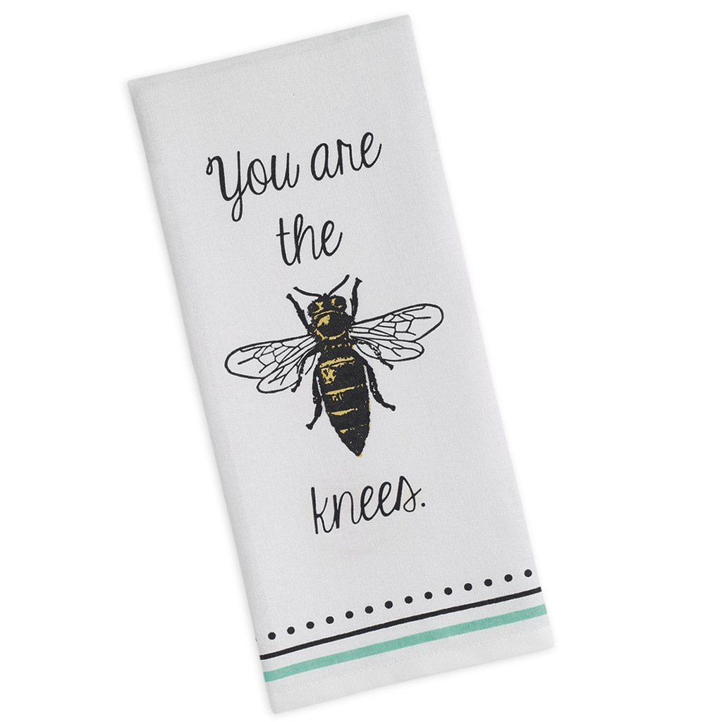 Bees Knees Printed Dishtowel