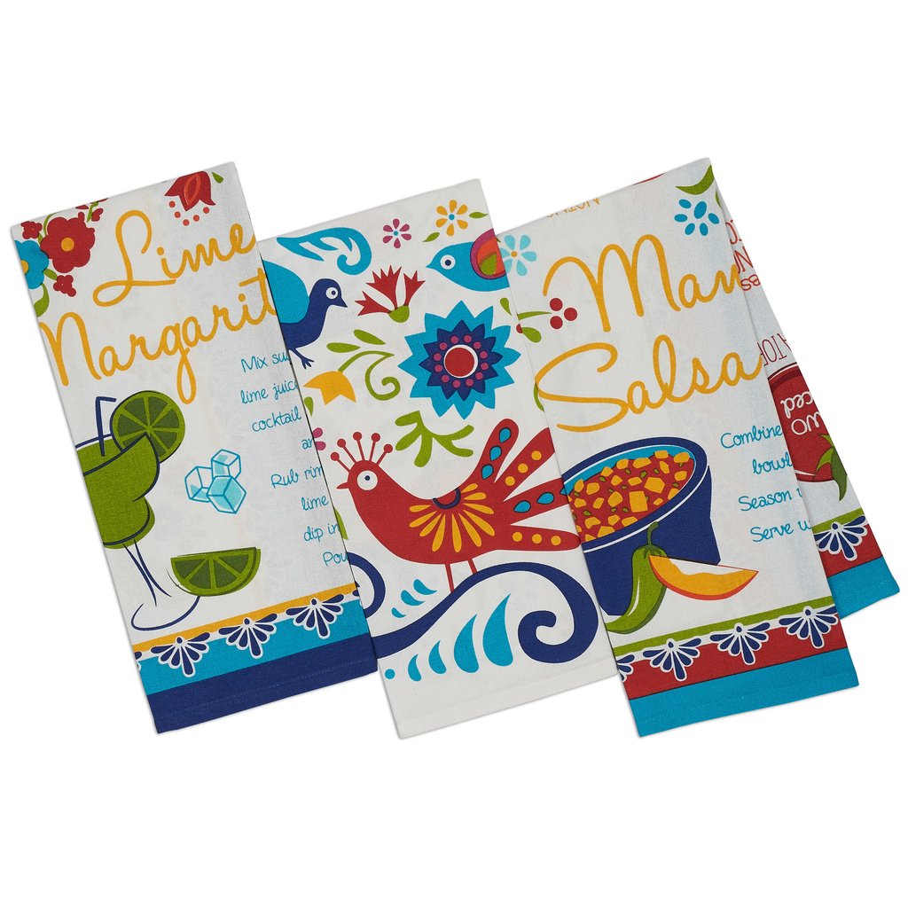 Baja Cantina Printed Dishtowels