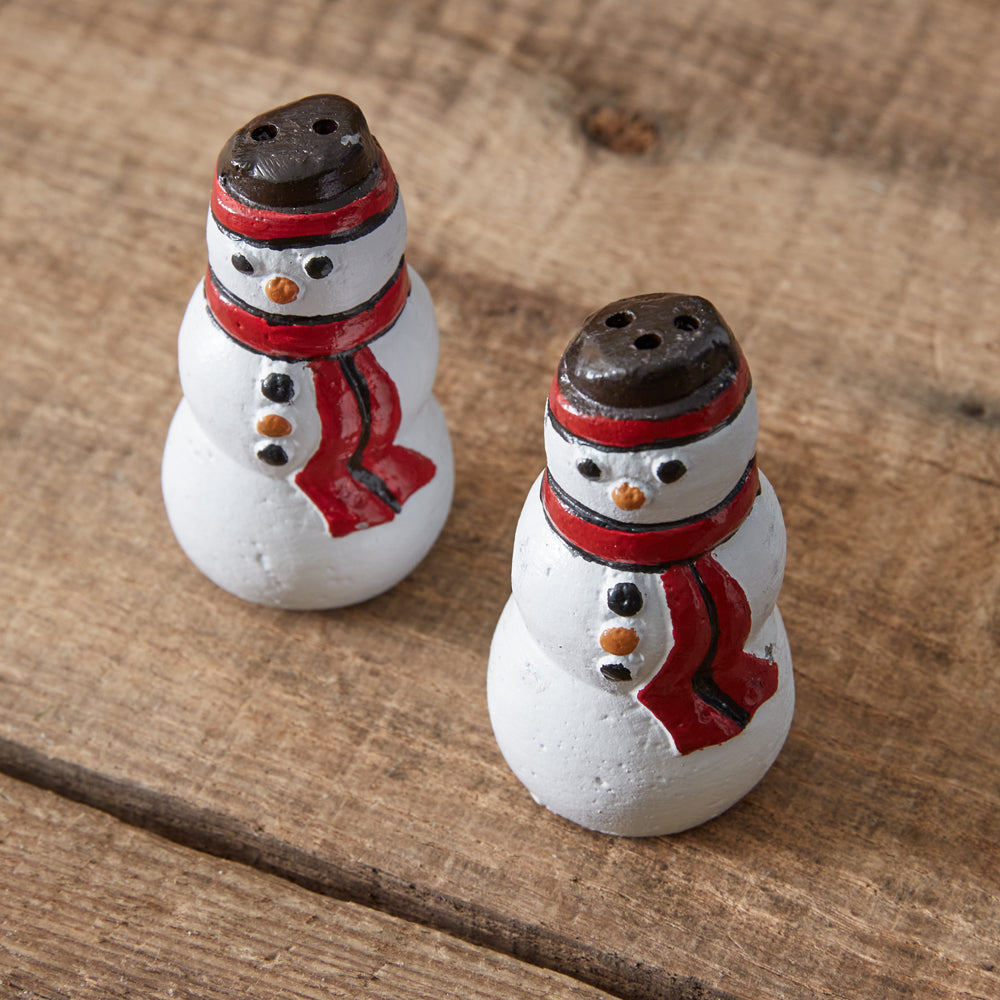 Snowmen Salt & Pepper Shakers