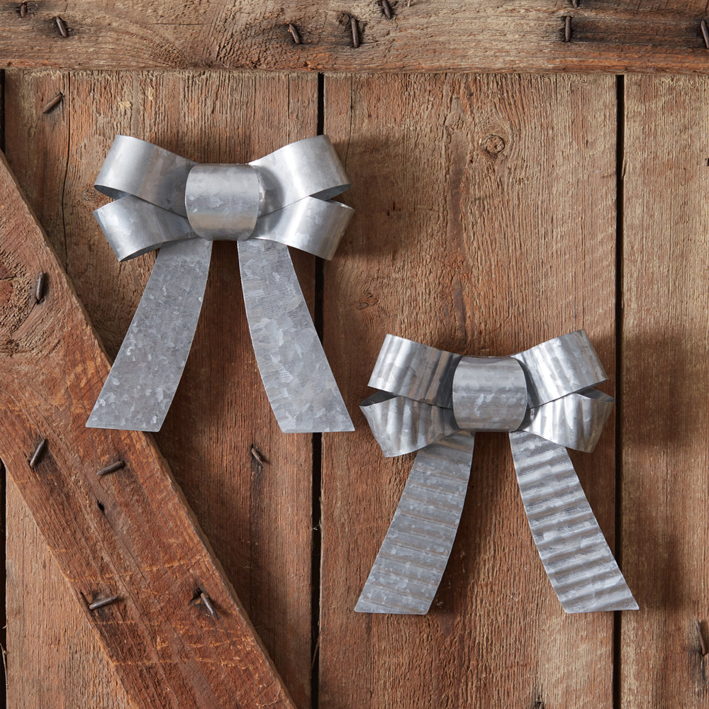 Galvanized Bows (S/2)
