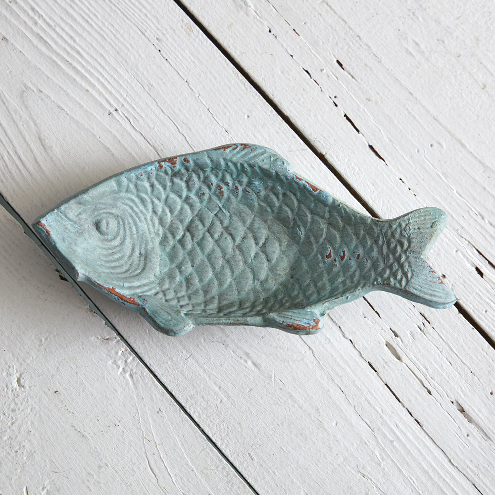 Cast Iron Fish Trinket Dish